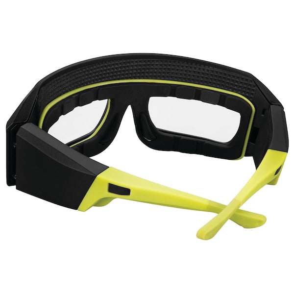 250LM Li-Ion Safety Glasses, Rechargeable, Anti-UV, Impact Resistant