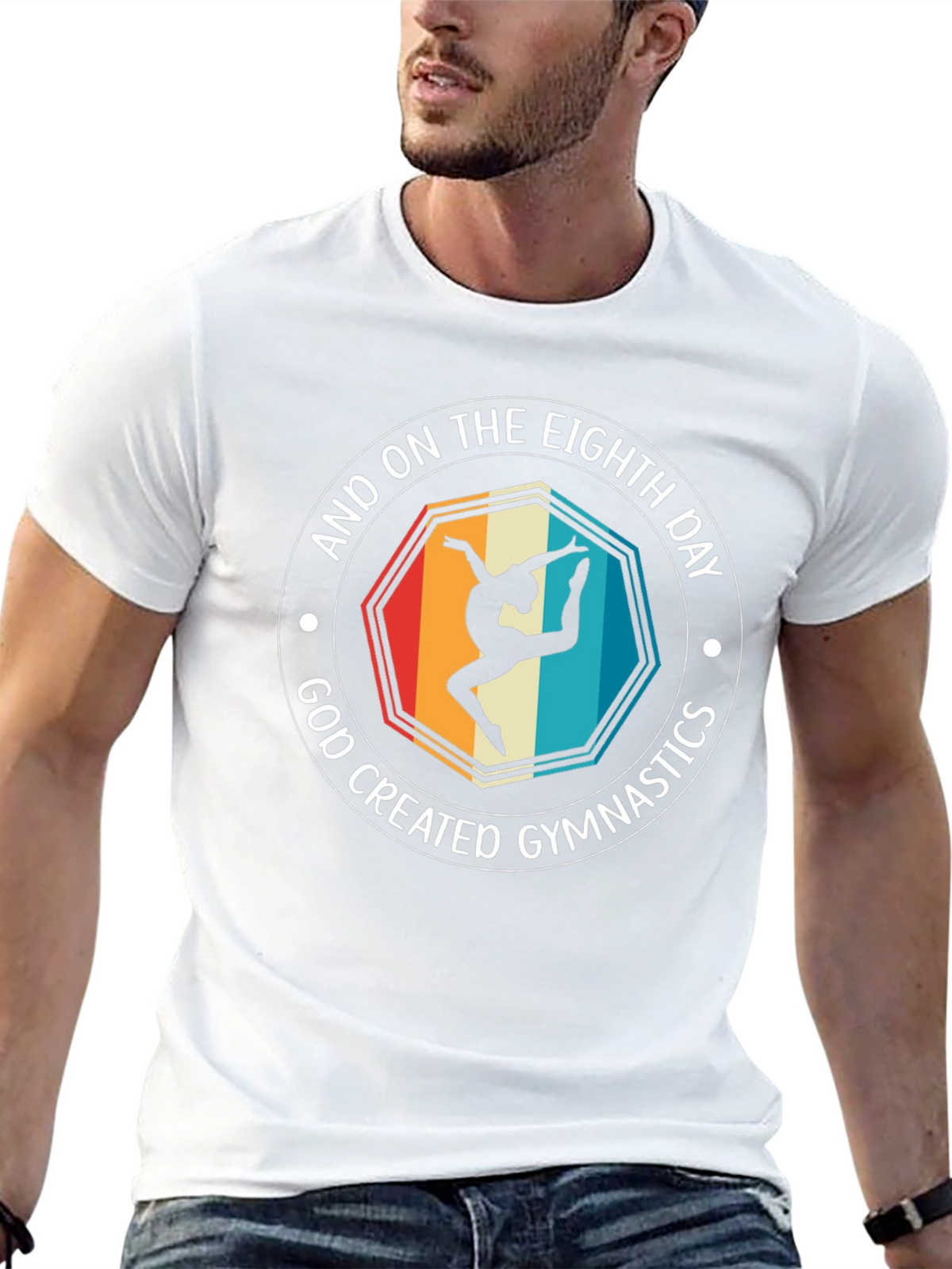 Gymnastics Eighth Day T-Shirt - Black