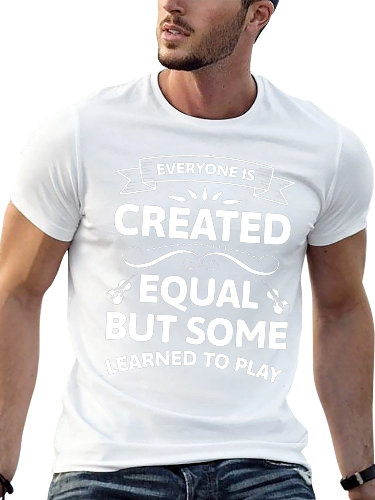 Everyone is Created Equal Musician T-Shirt