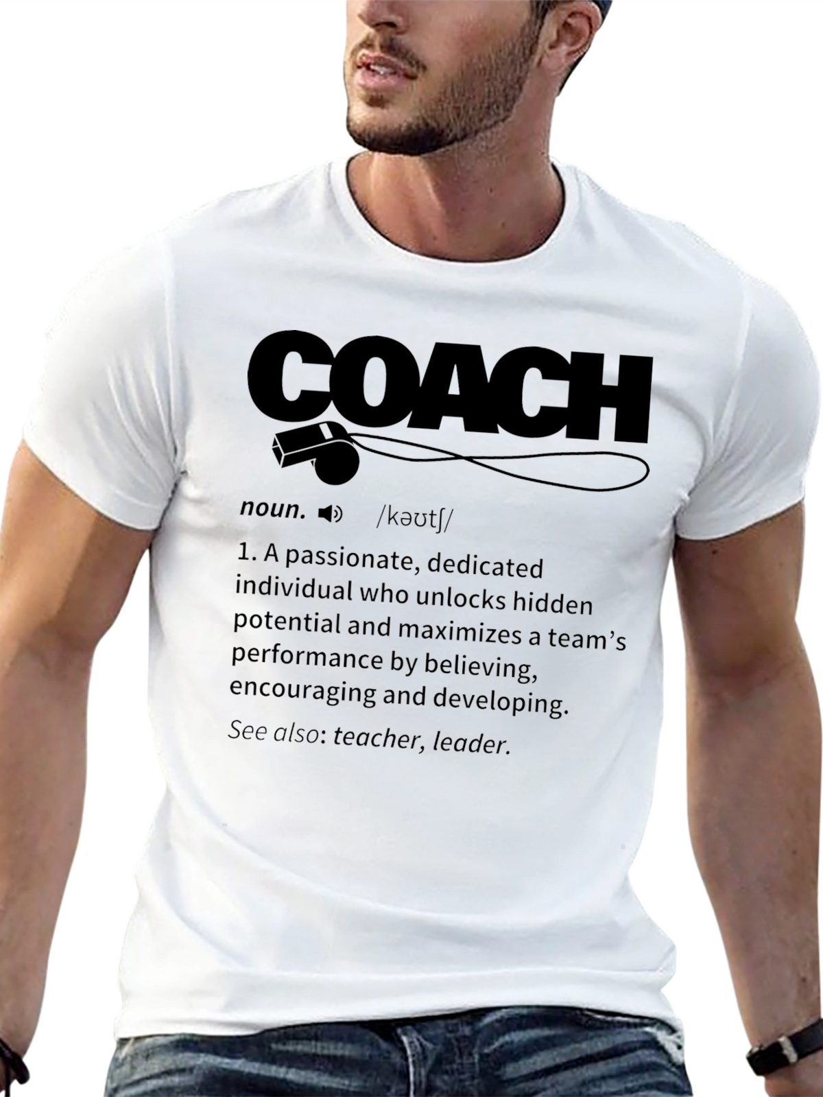 Coach Definition Graphic T-Shirt