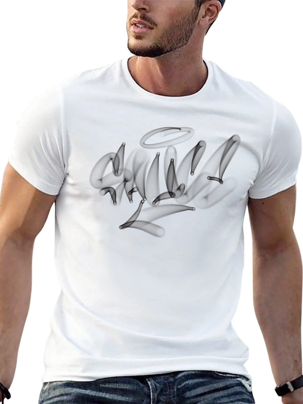 Stealth Graphic Mens Black Tee
