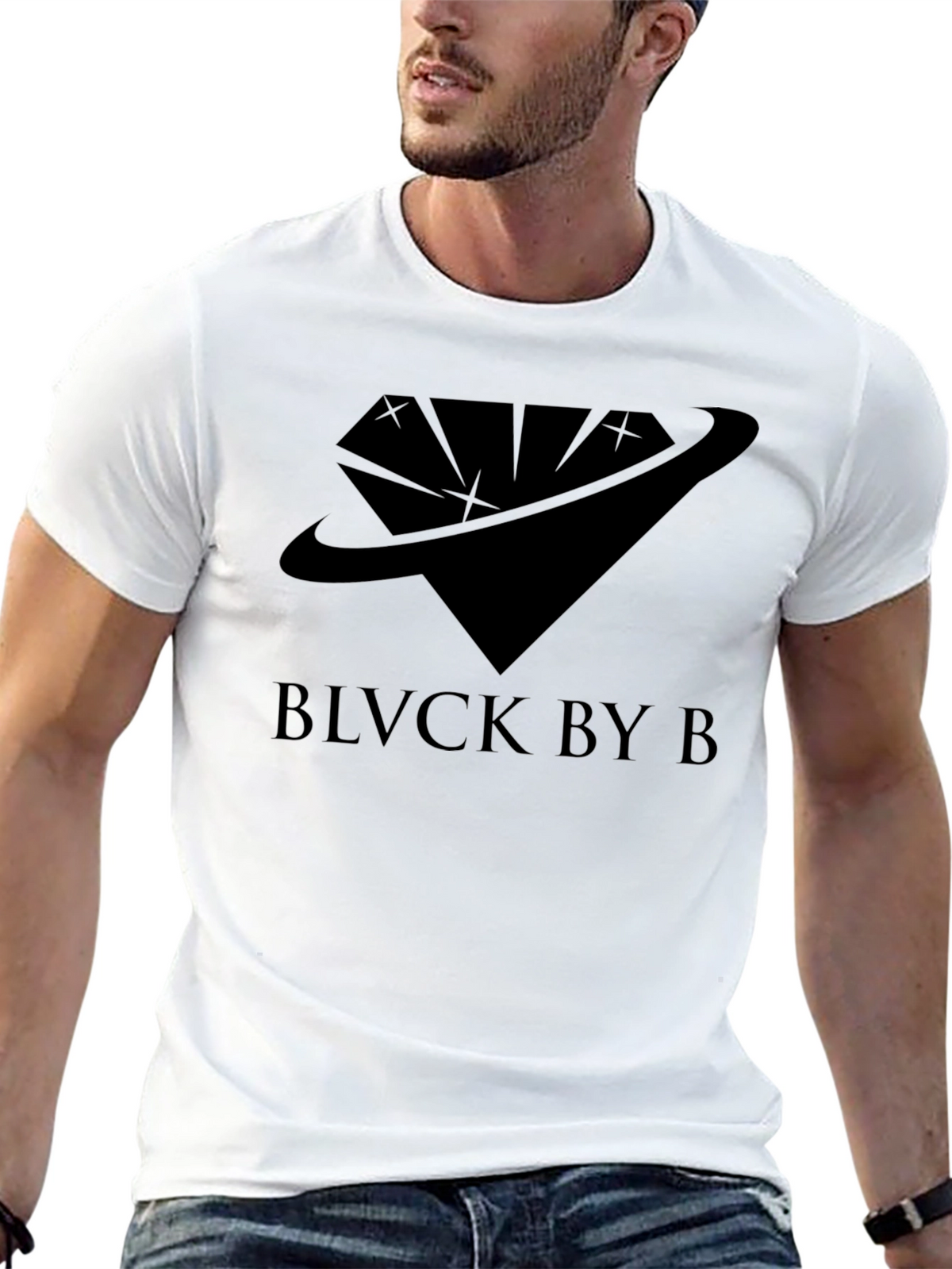 Black Diamond Tee - BLVCK BY B Graphic T-Shirt