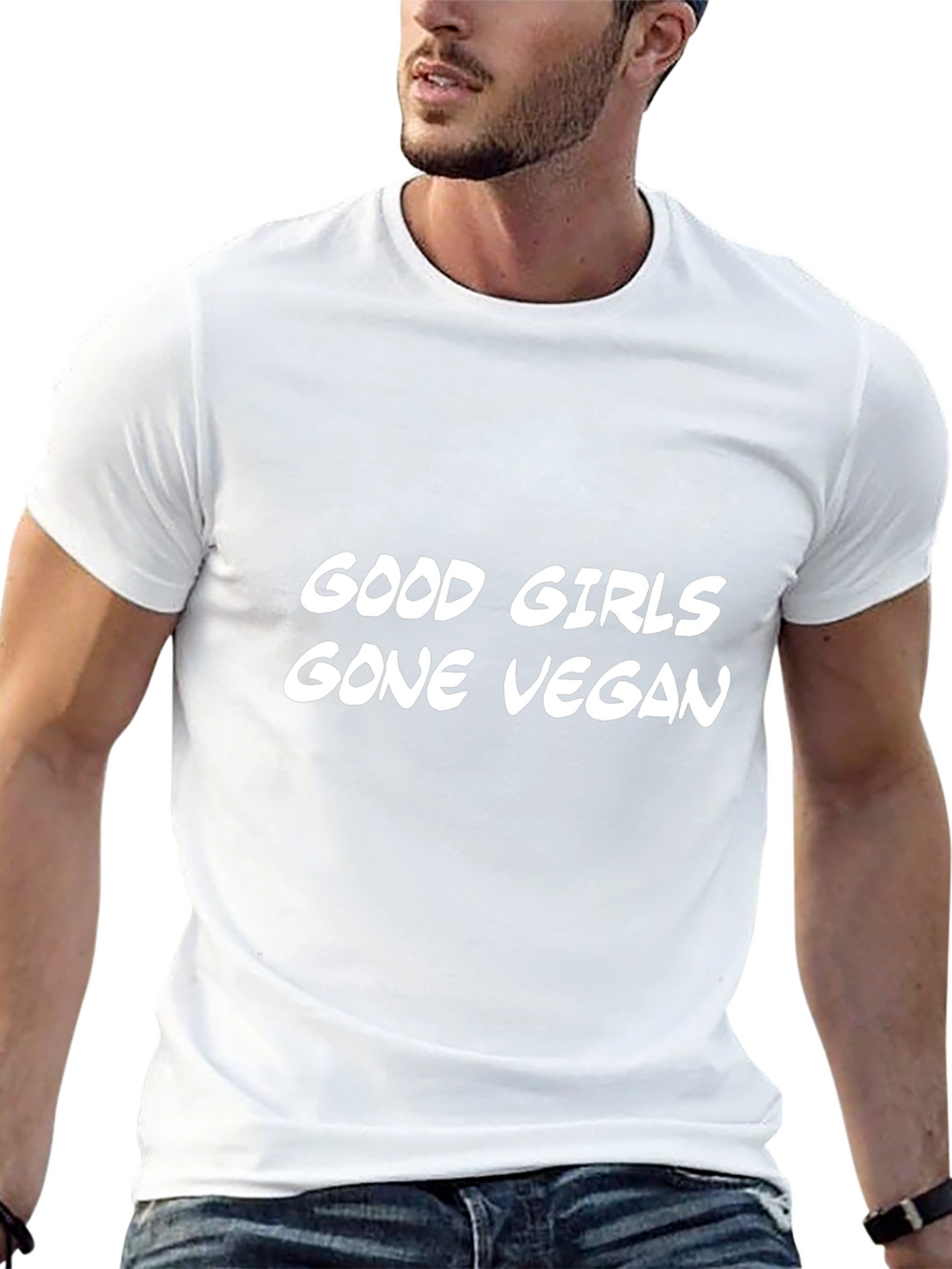 Good Girls Gone Vegan Black T-Shirt