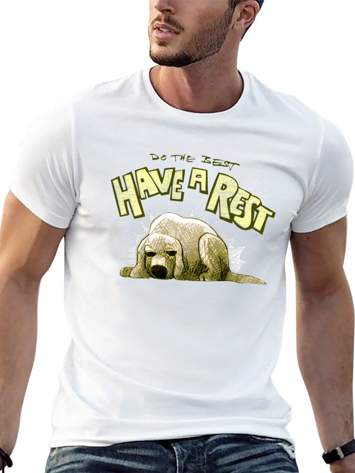 Do the Best Have a Rest Dog T-Shirt