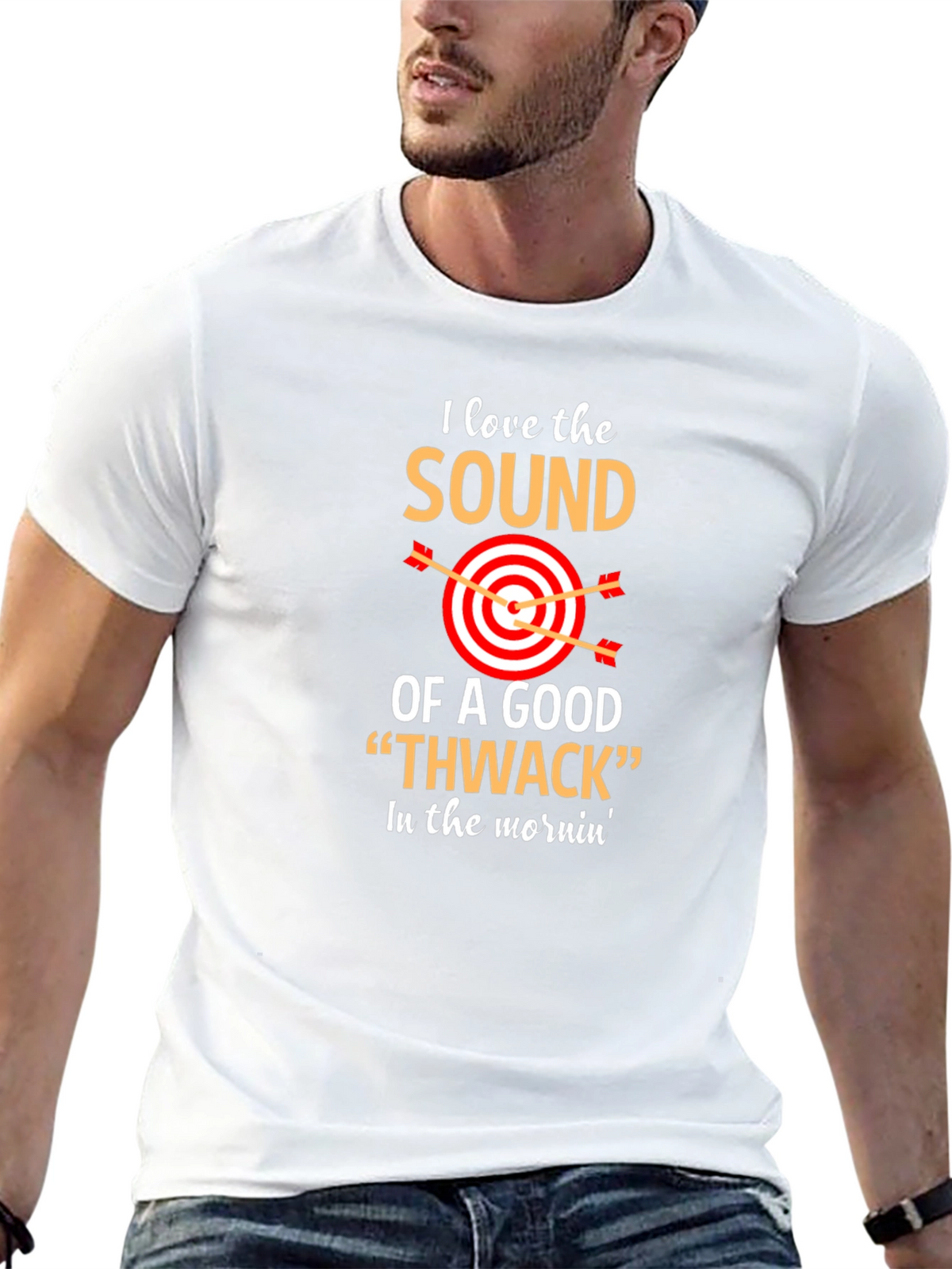 Archery Humor T-Shirt: Thwack Sound