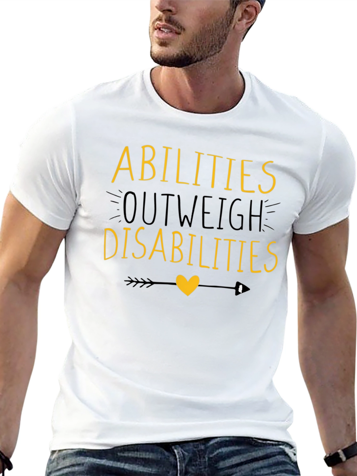 Abilities Outweigh Disabilities T-Shirt