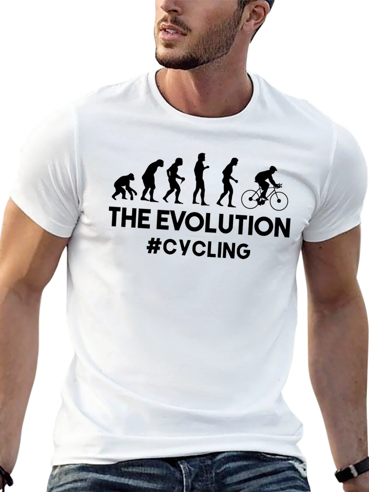 Evolution of Cycling T-Shirt