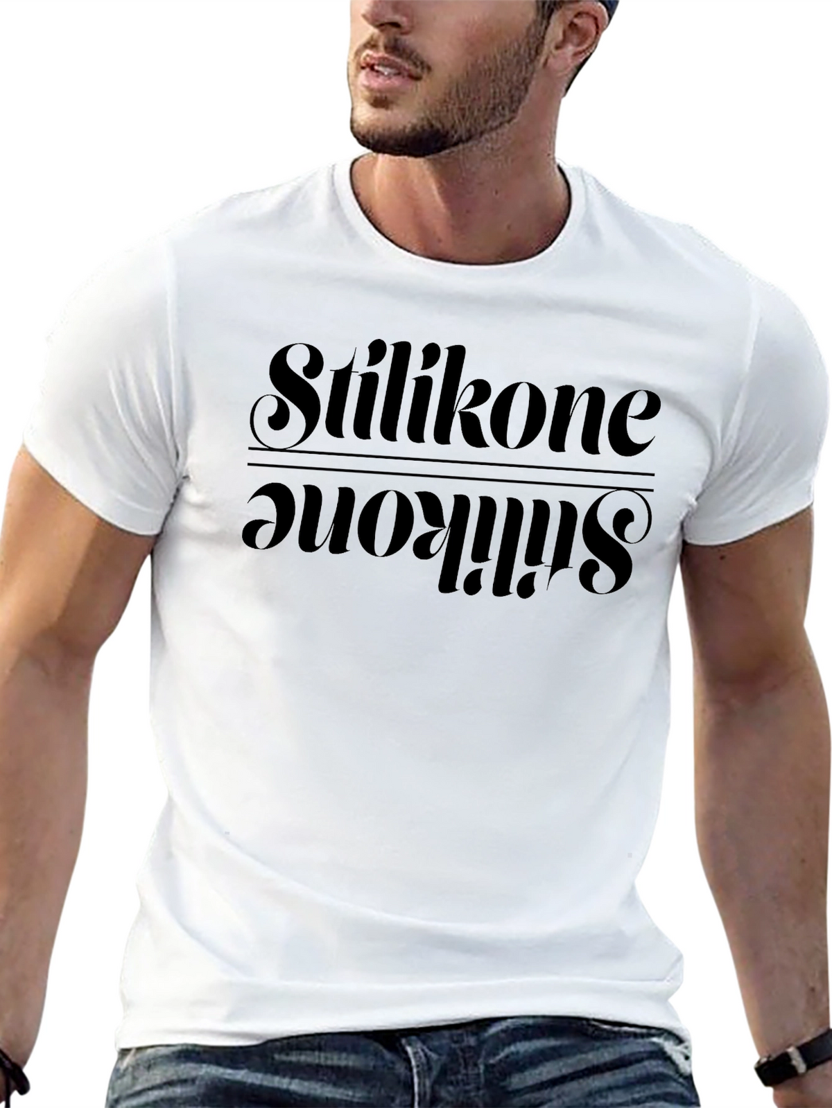 Stilikone Retro Black Graphic Tee