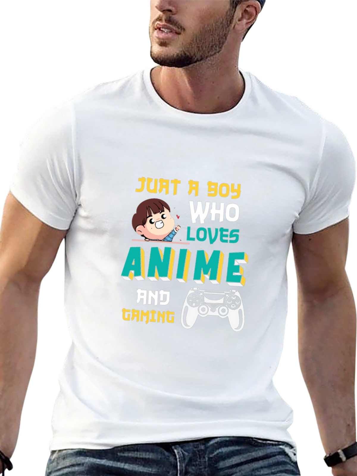 Anime & Gaming Boys Graphic Tee