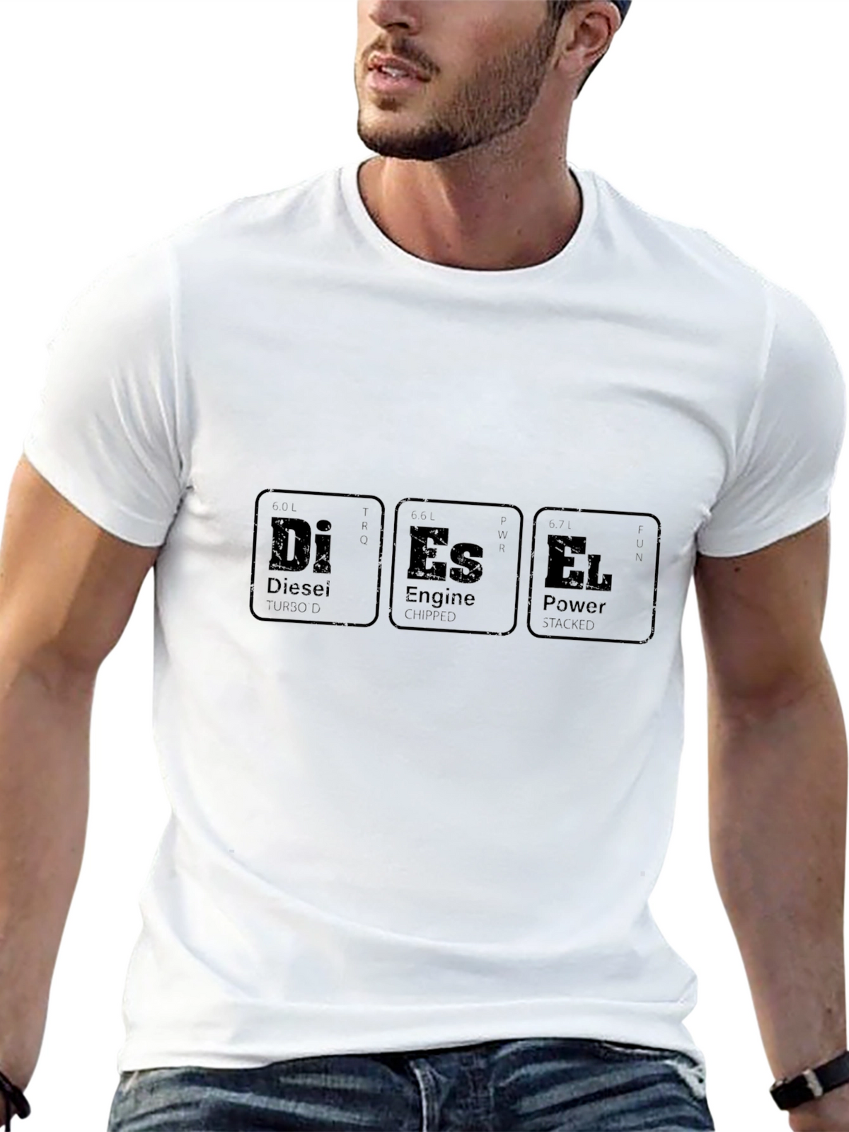 Diesel Engine Power T-Shirt - Chemistry Style