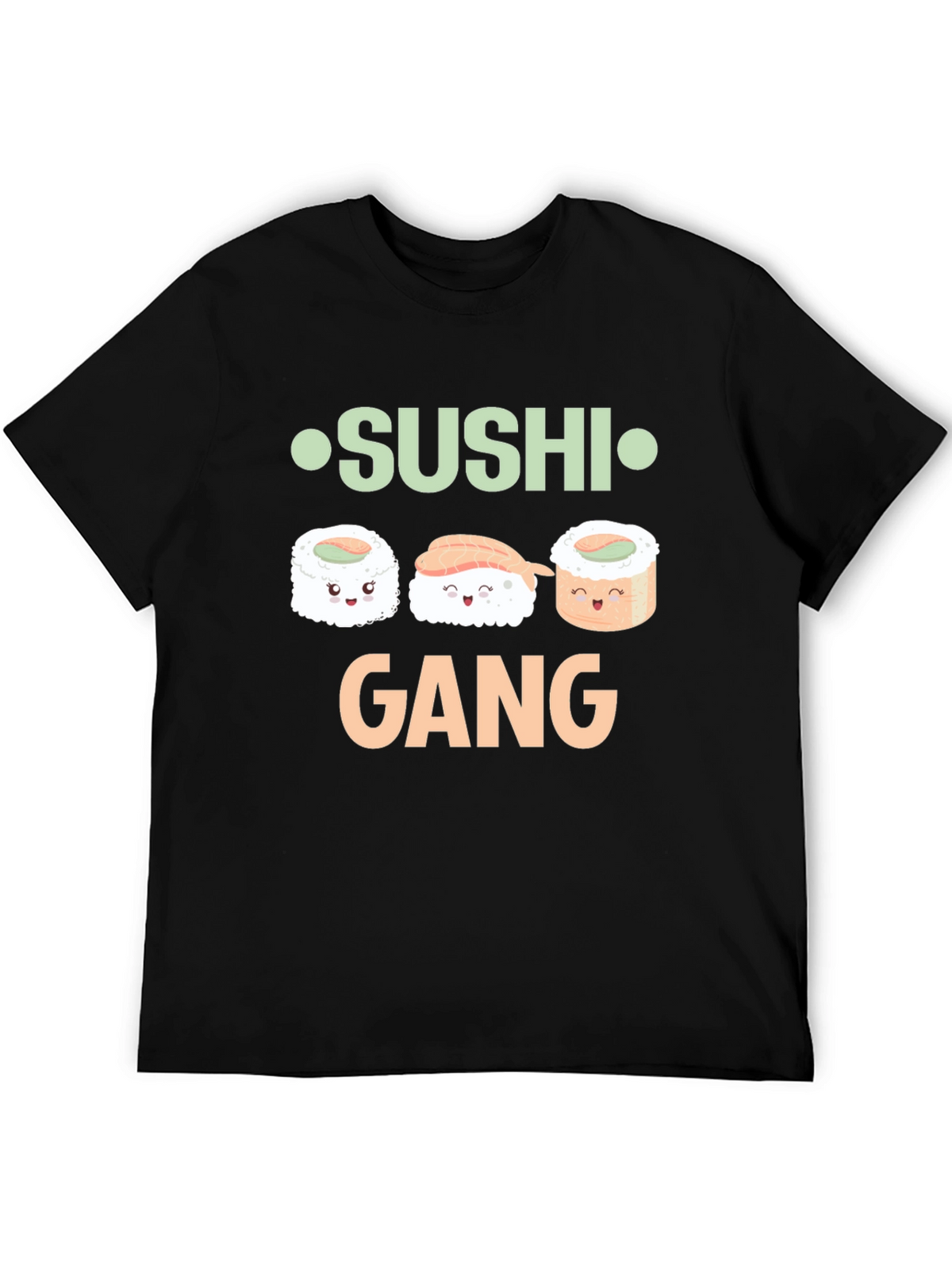 Sushi Gang T-Shirt - Fun Kawaii Design