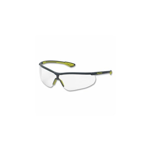 VS250 Anti-Fog Safety Glasses, Clear, TruShield2F, Gray/Lime