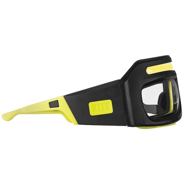 250LM Li-Ion Safety Glasses, Rechargeable, Anti-UV, Impact Resistant