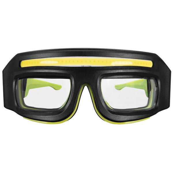 250LM Li-Ion Safety Glasses, Rechargeable, Anti-UV, Impact Resistant