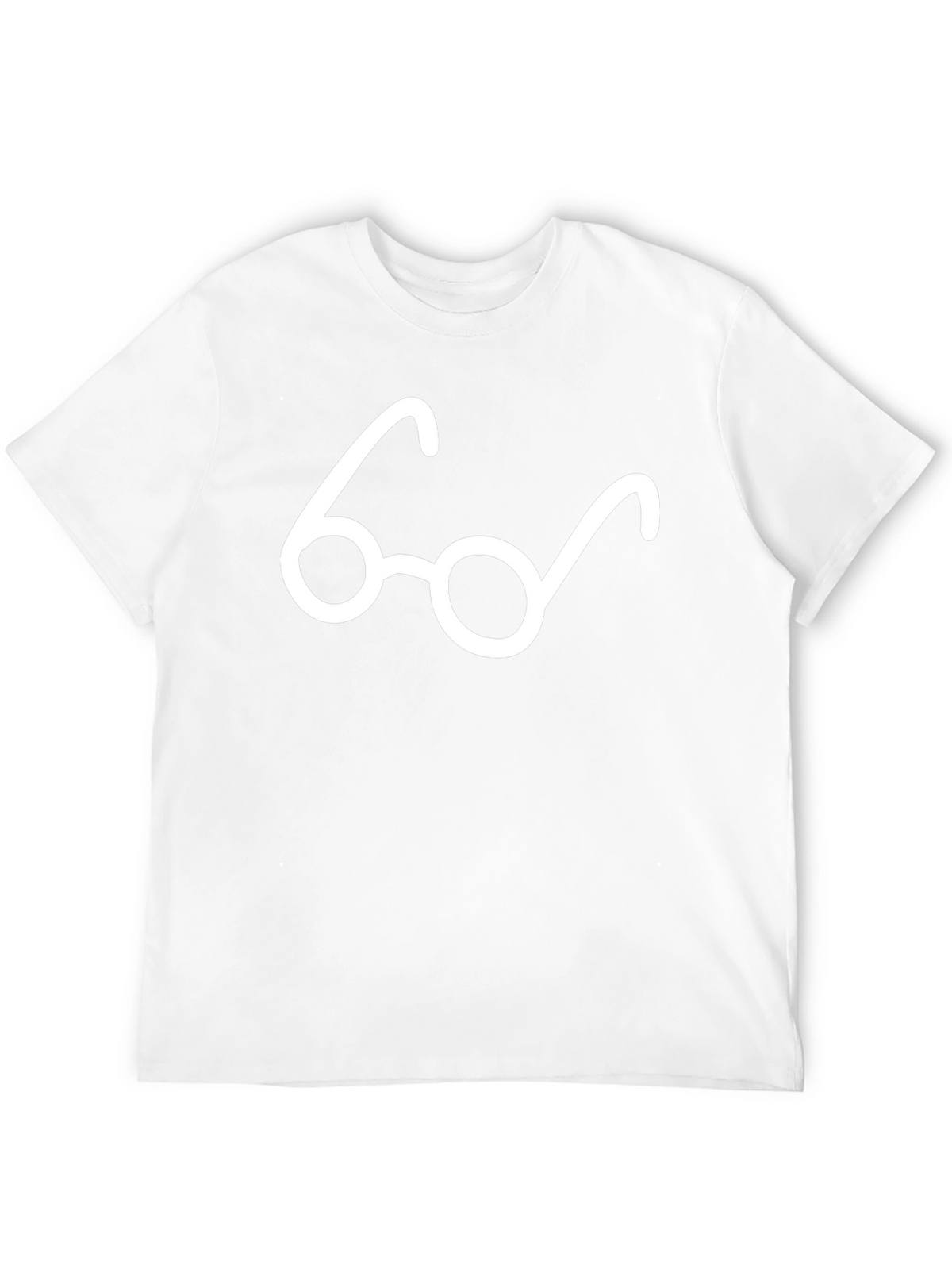 Geek Chic Glasses Graphic Tee - Classic Style