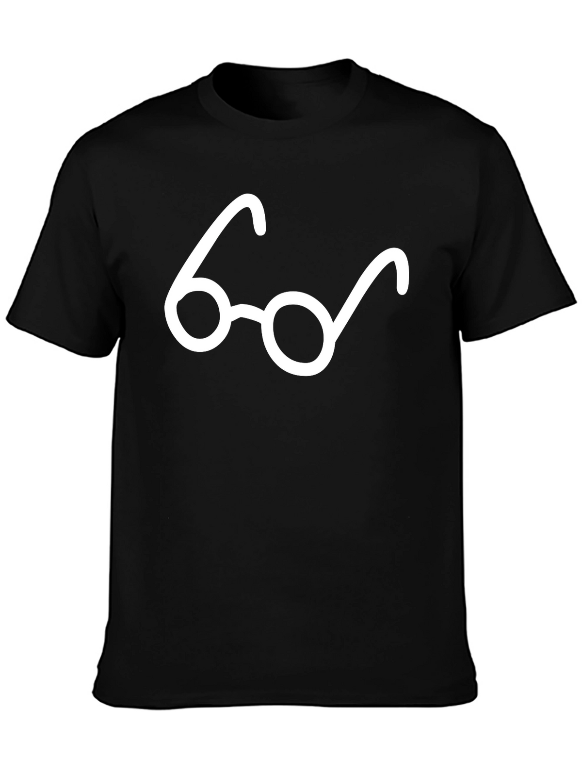 Geek Chic Glasses Graphic Tee - Classic Style