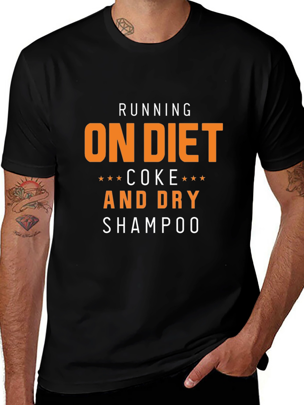 Running on Diet Coke and Dry Shampoo T-Shirt