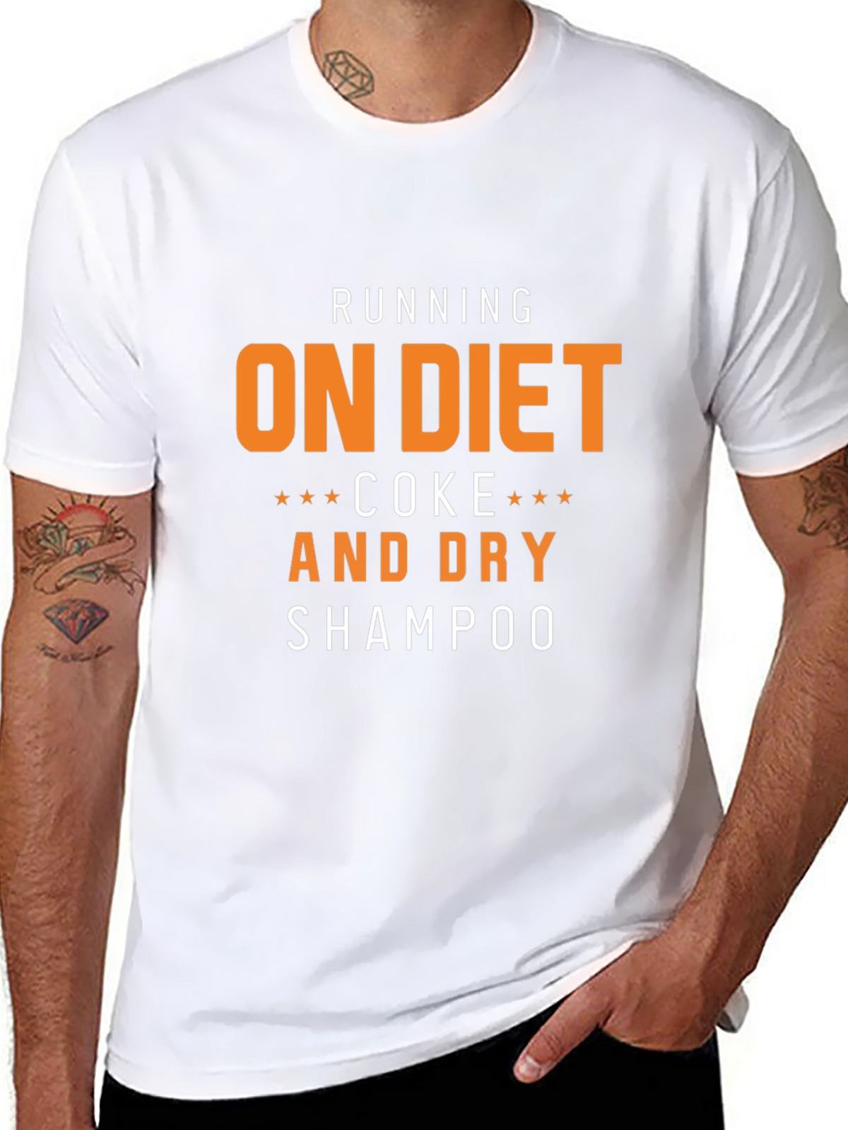Running on Diet Coke and Dry Shampoo T-Shirt