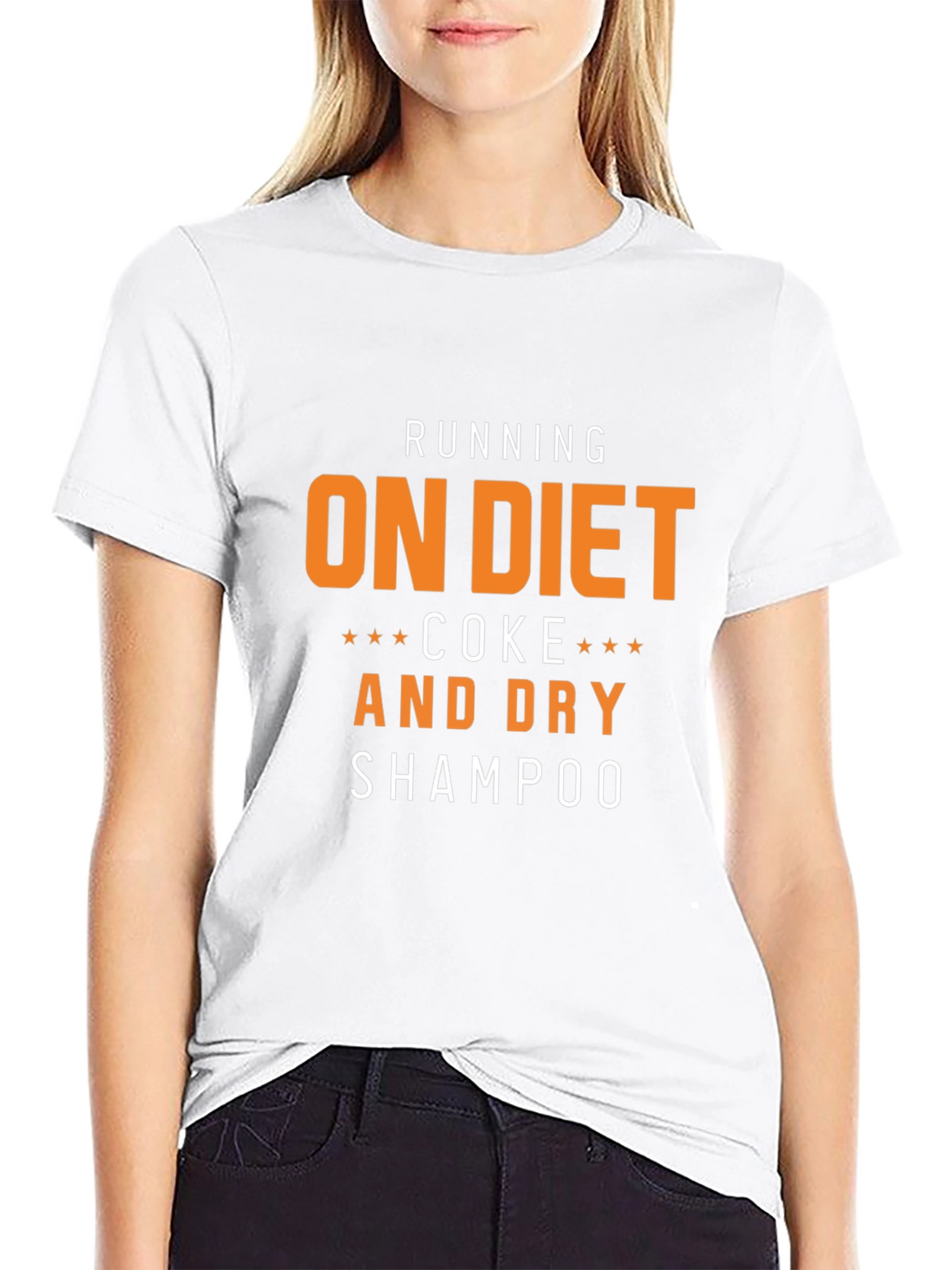 Running on Diet Coke and Dry Shampoo T-Shirt