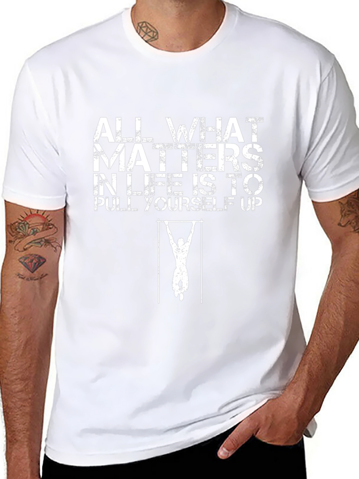 Motivational Pull-Up T-Shirt