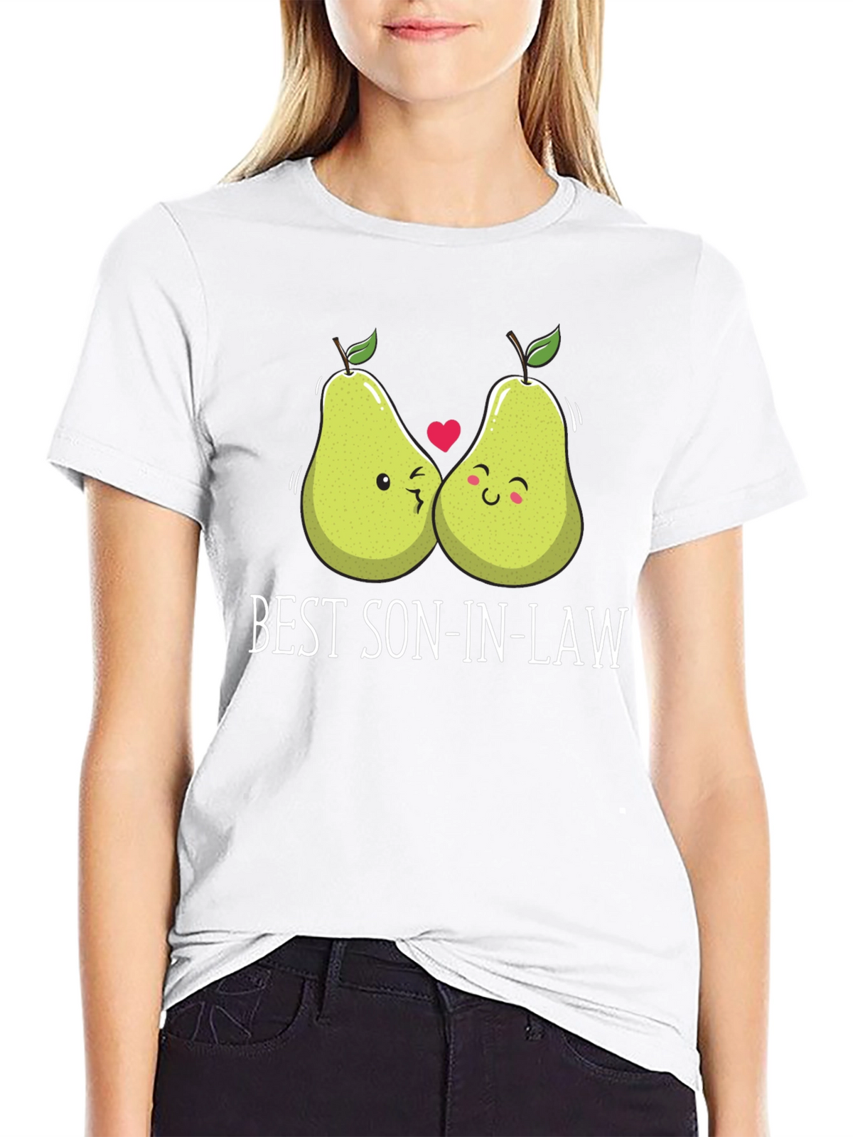 Best Son-in-Law Cute Pear Matching T-Shirt
