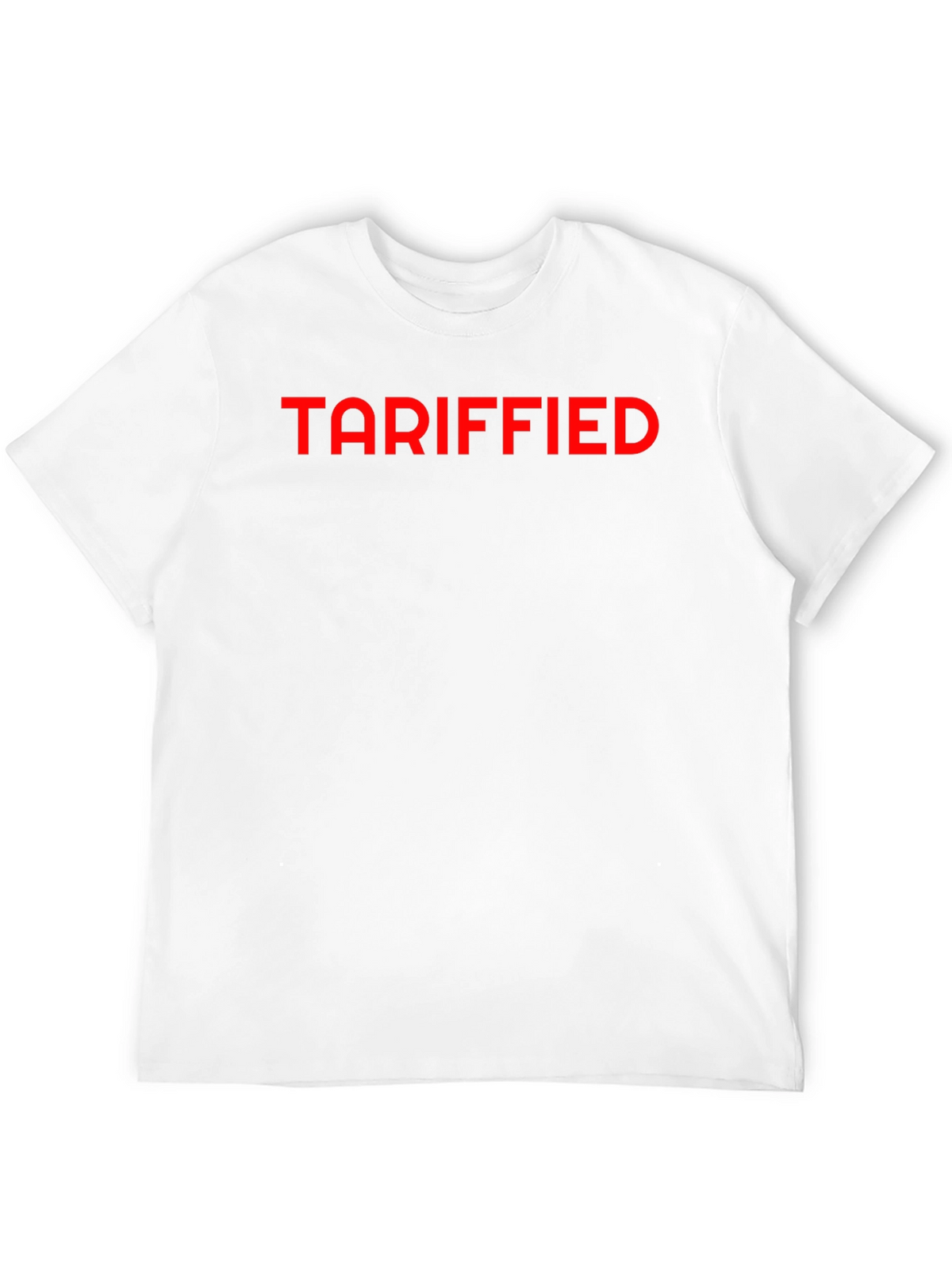 Tariffied Graphic Tee - Bold Statement T-Shirt