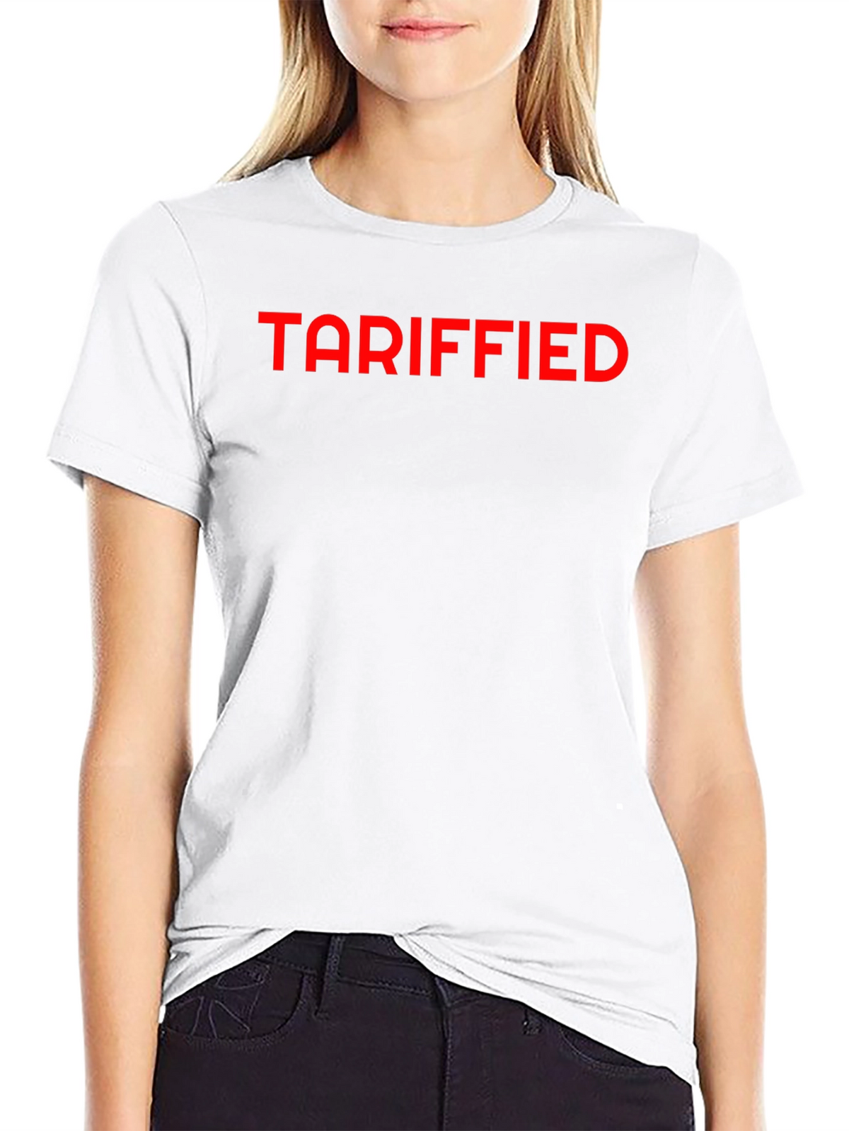 Tariffied Graphic Tee - Bold Statement T-Shirt