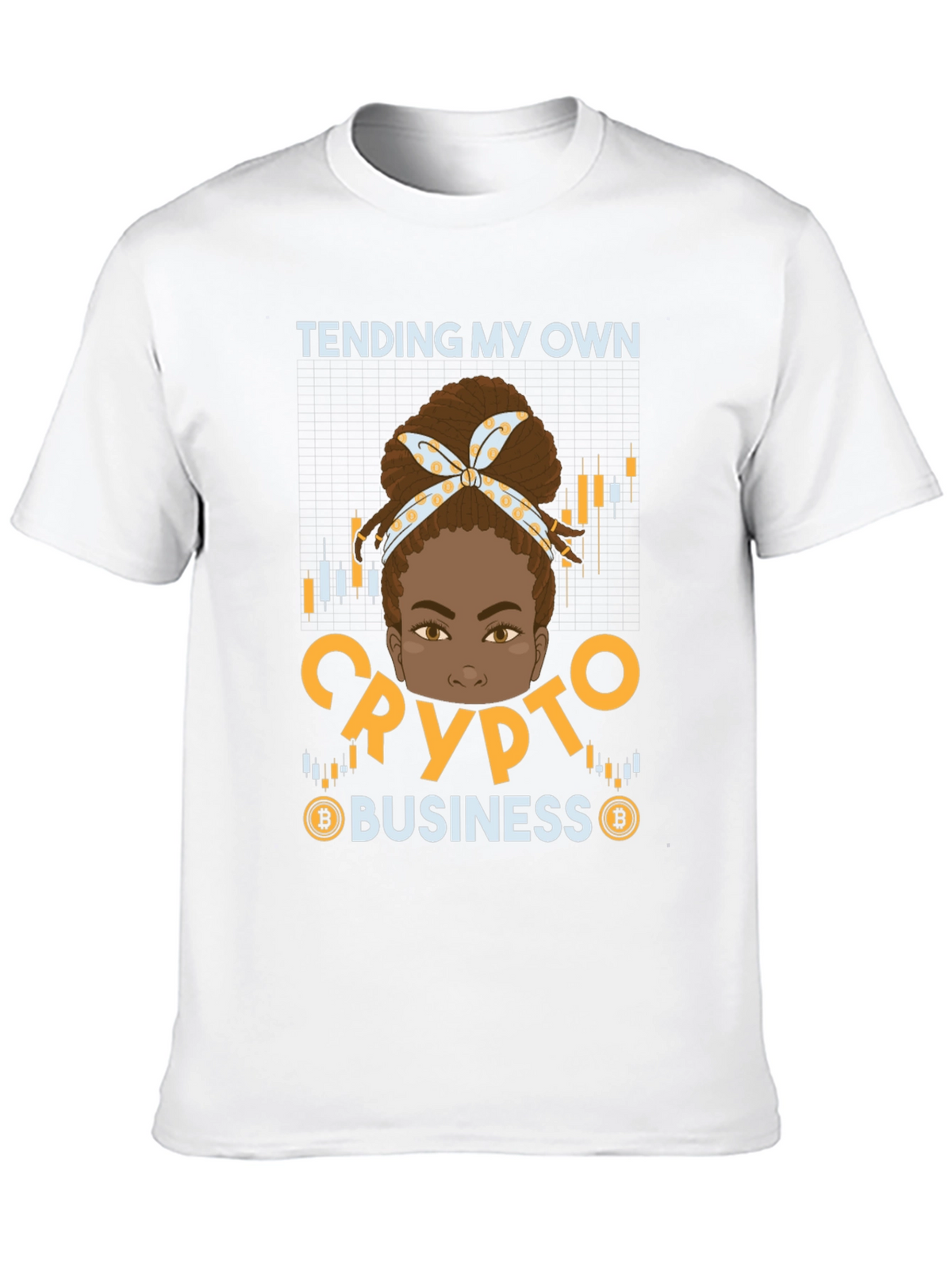 Tending My Own Crypto Business Graphic Tee