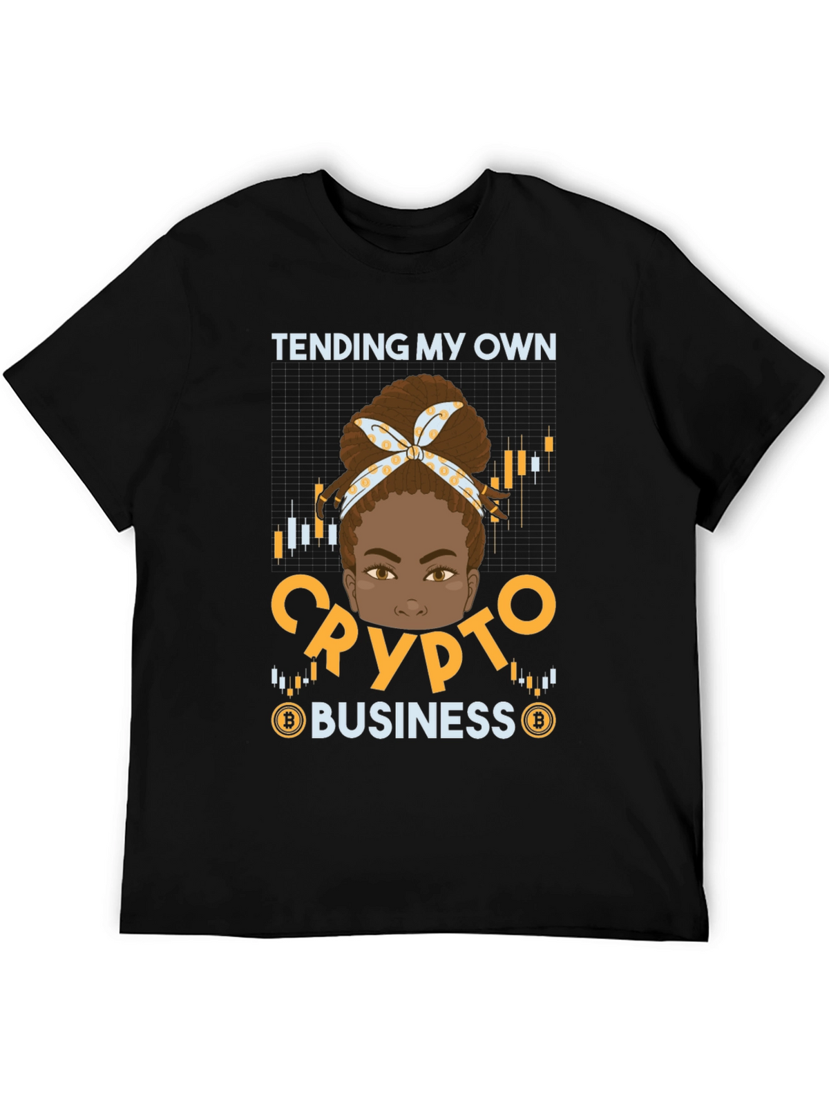 Tending My Own Crypto Business Graphic Tee