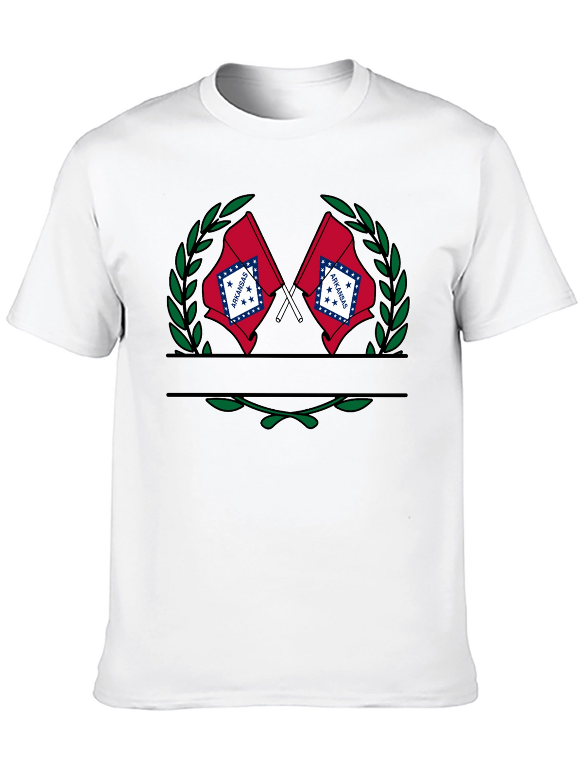 Arkansas Flag T-Shirt Patriotic Tee