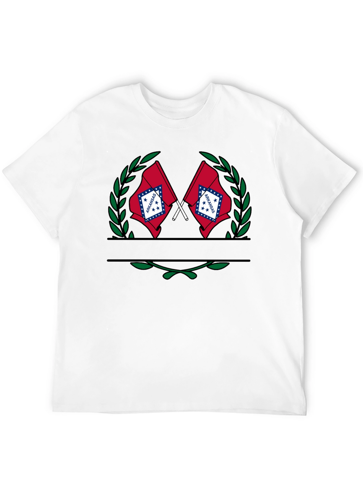 Arkansas Flag T-Shirt Patriotic Tee