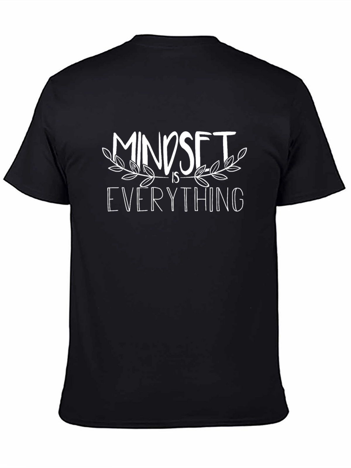 Mindset is Everything Graphic Tee - Black
