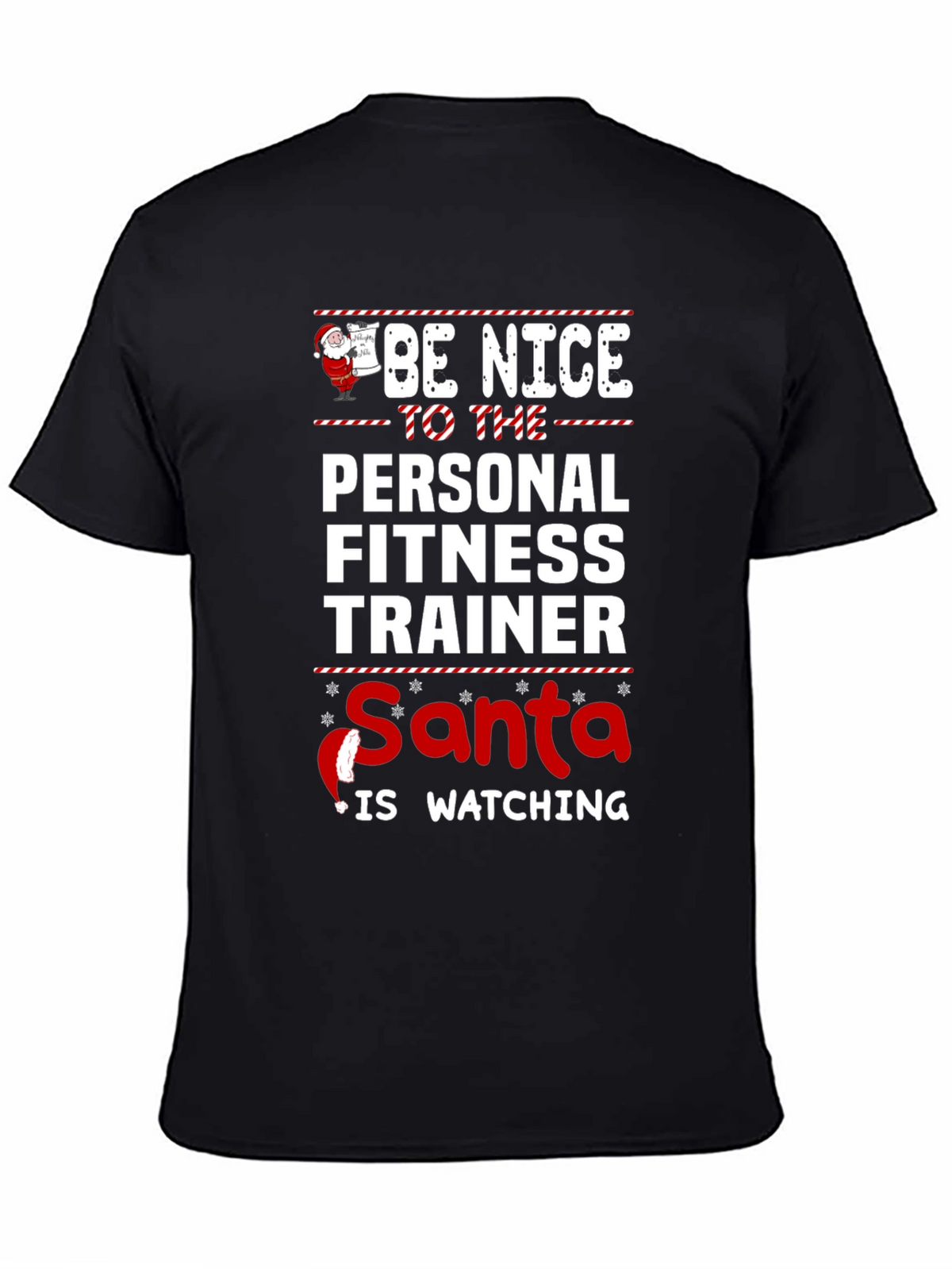 Funny Christmas Personal Fitness Trainer T-Shirt
