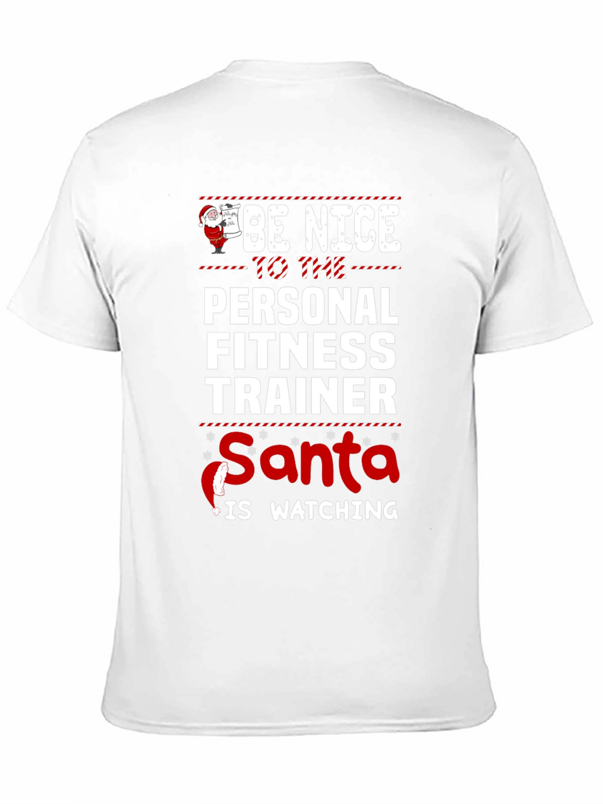 Funny Christmas Personal Fitness Trainer T-Shirt