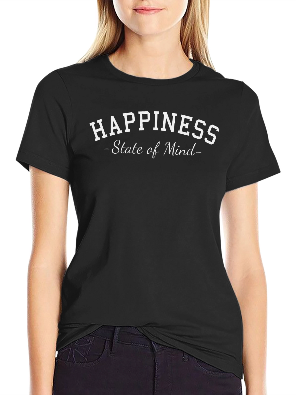 Happiness State of Mind Graphic T-Shirt