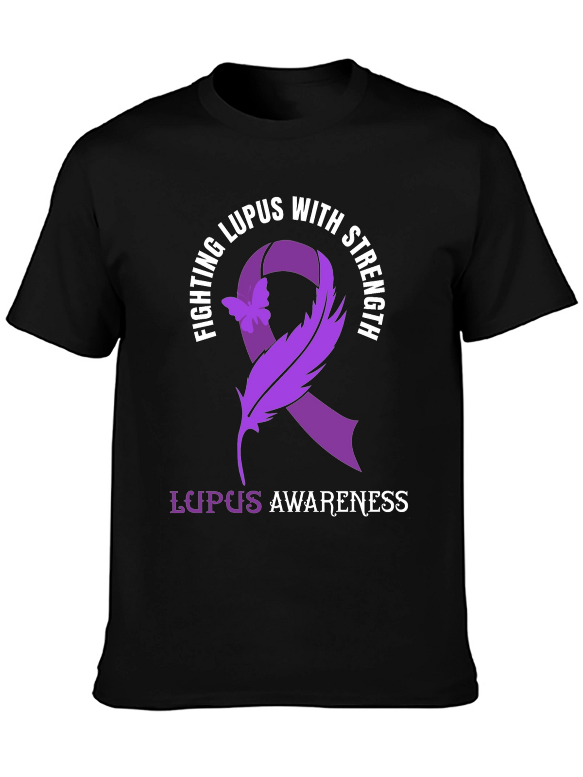 Lupus Awareness Ribbon T-Shirt