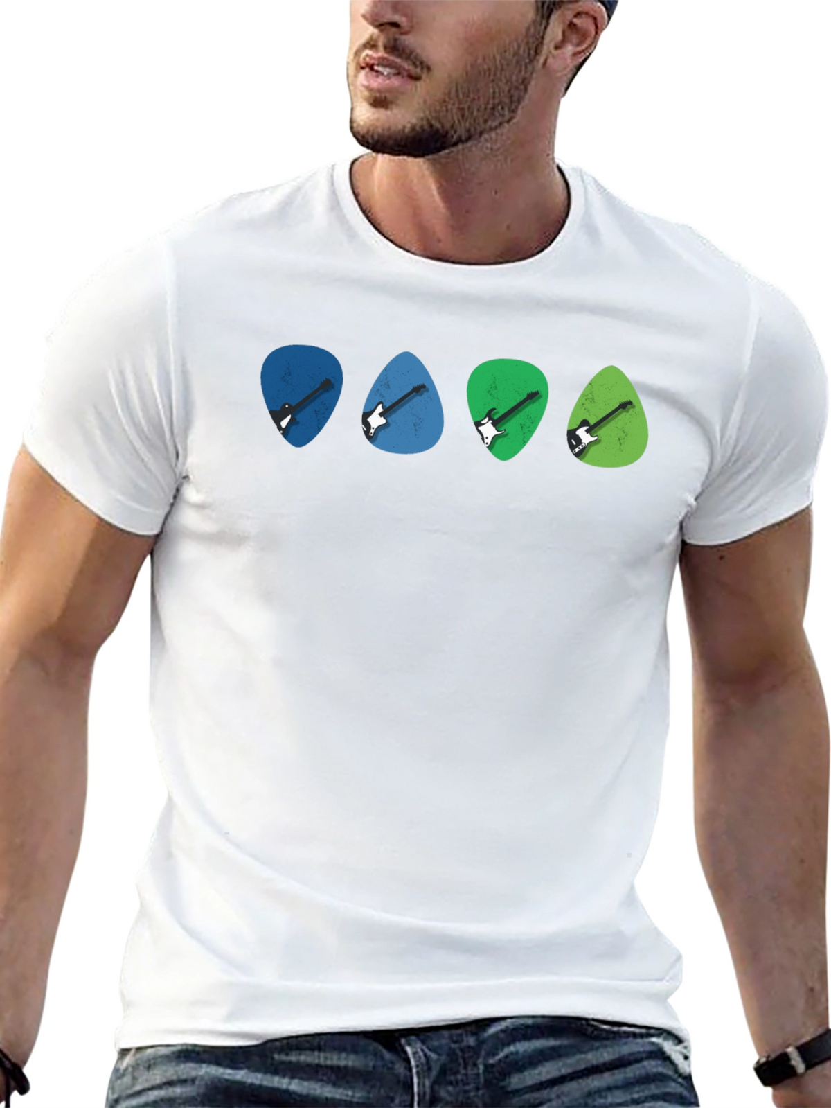 Guitar Pick Shirt - Music Lover Tee