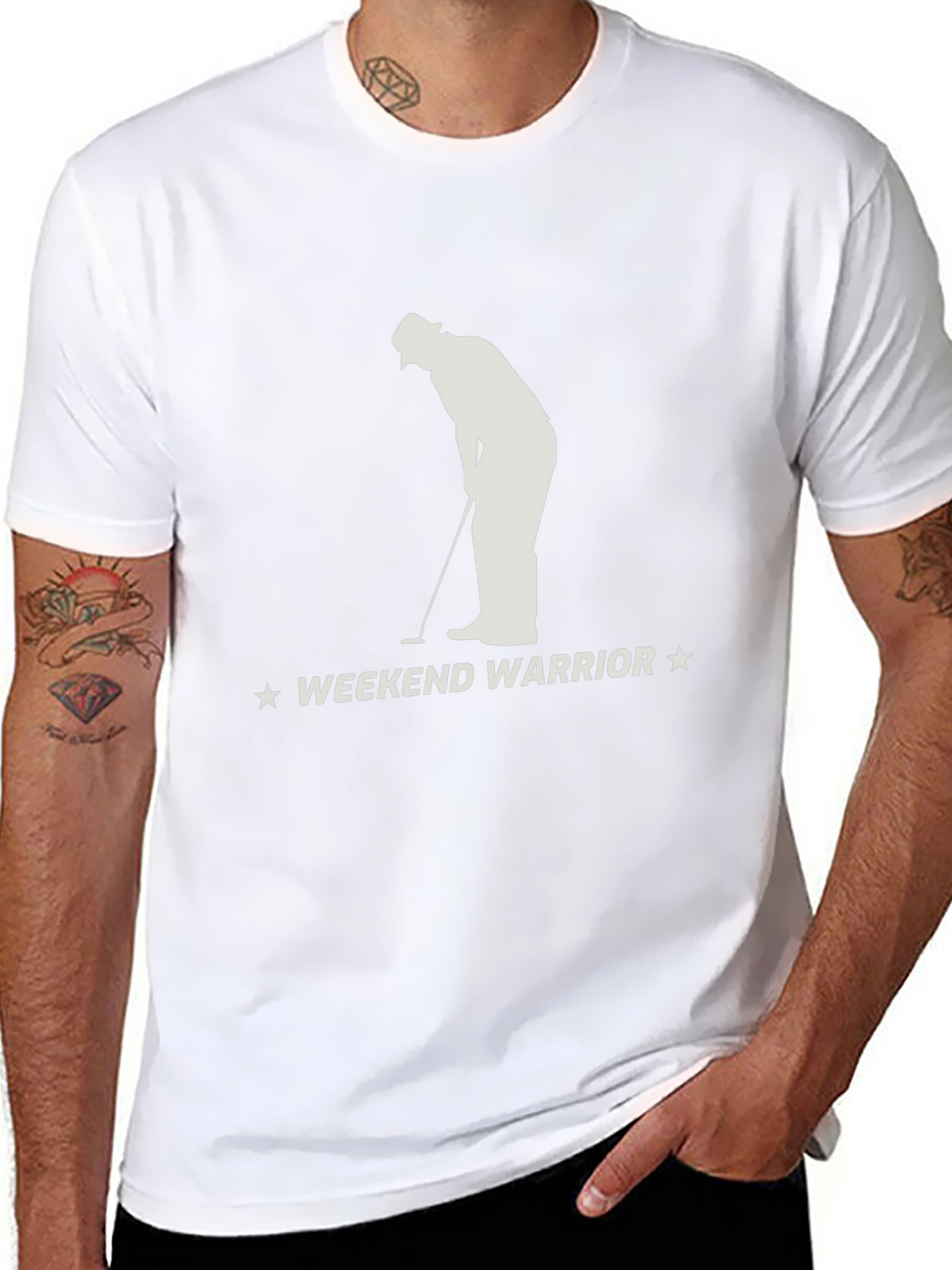 Weekend Warrior Golfer Graphic Tee