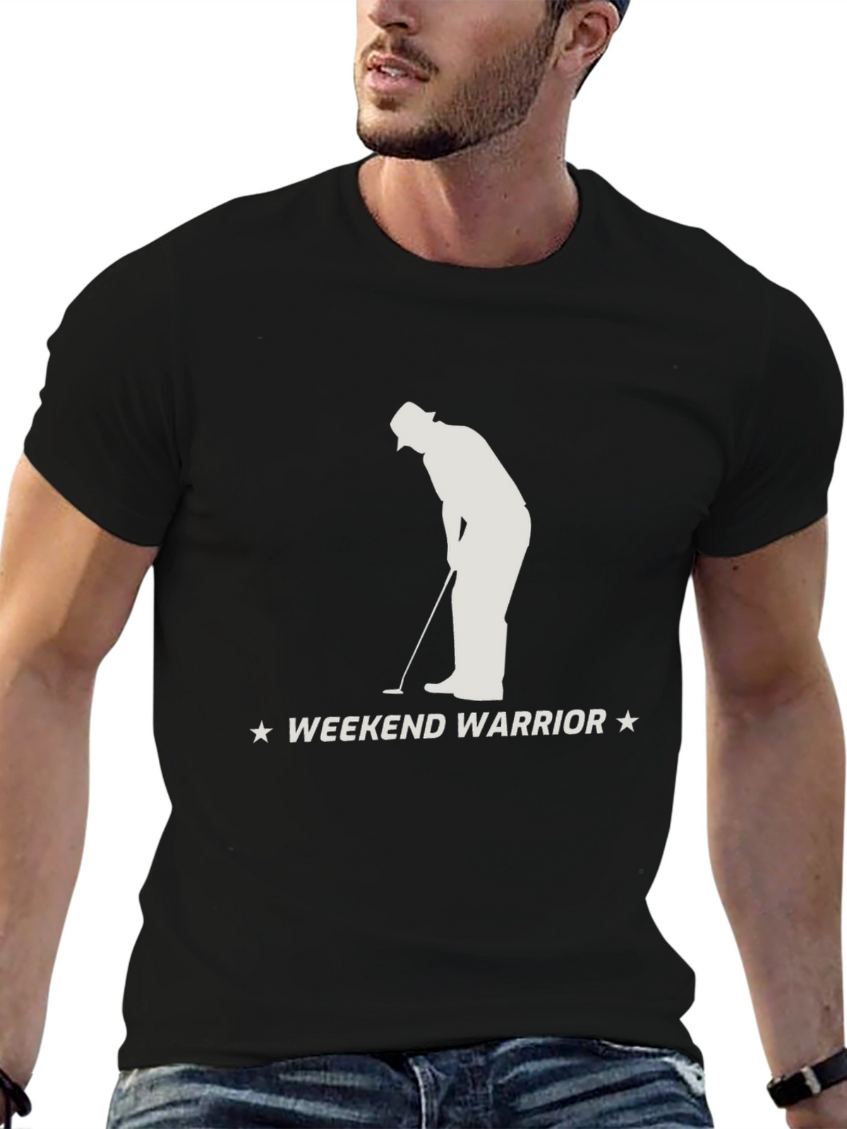 Weekend Warrior Golfer Graphic Tee