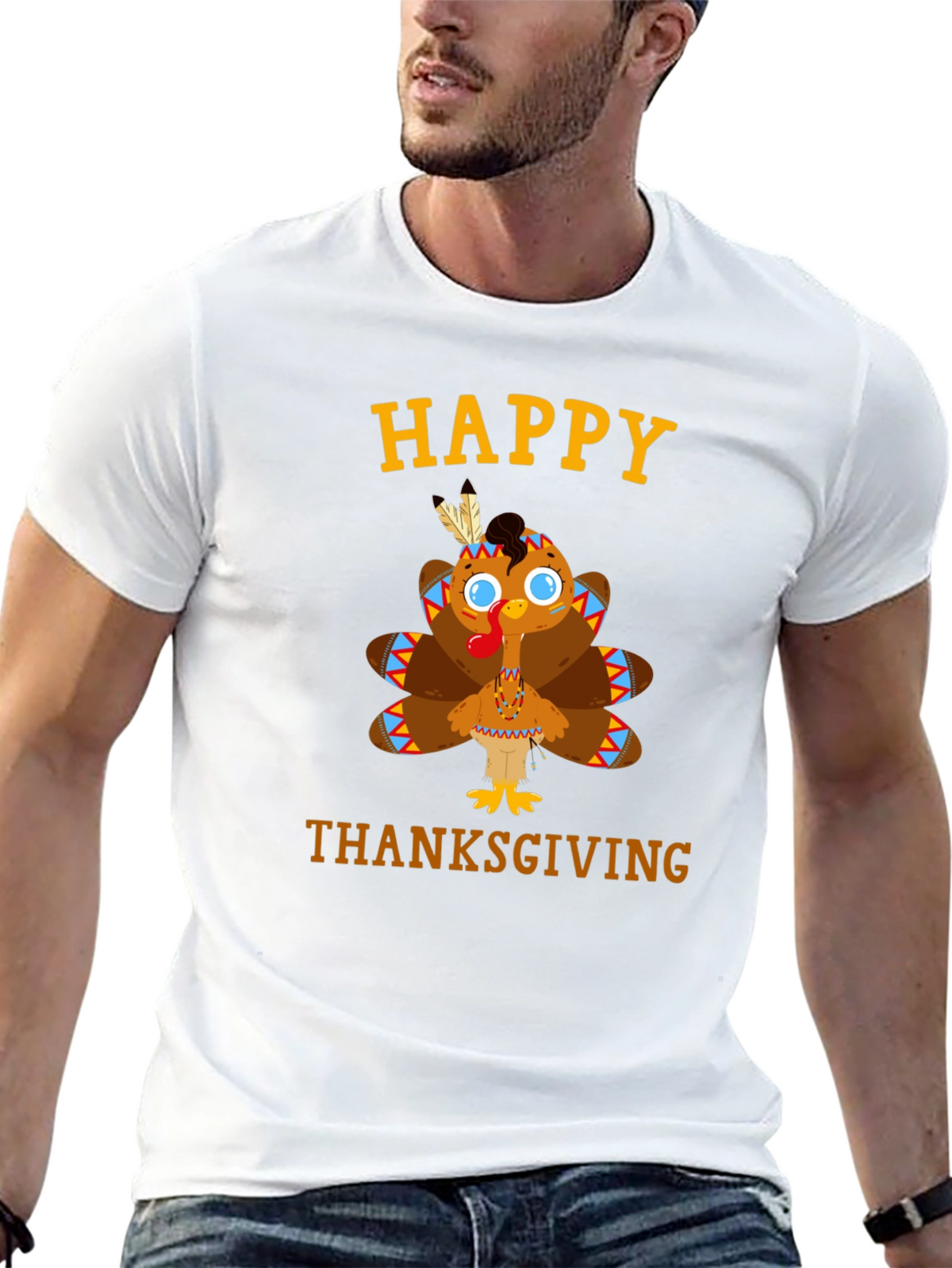 Happy Thanksgiving Turkey T-Shirt