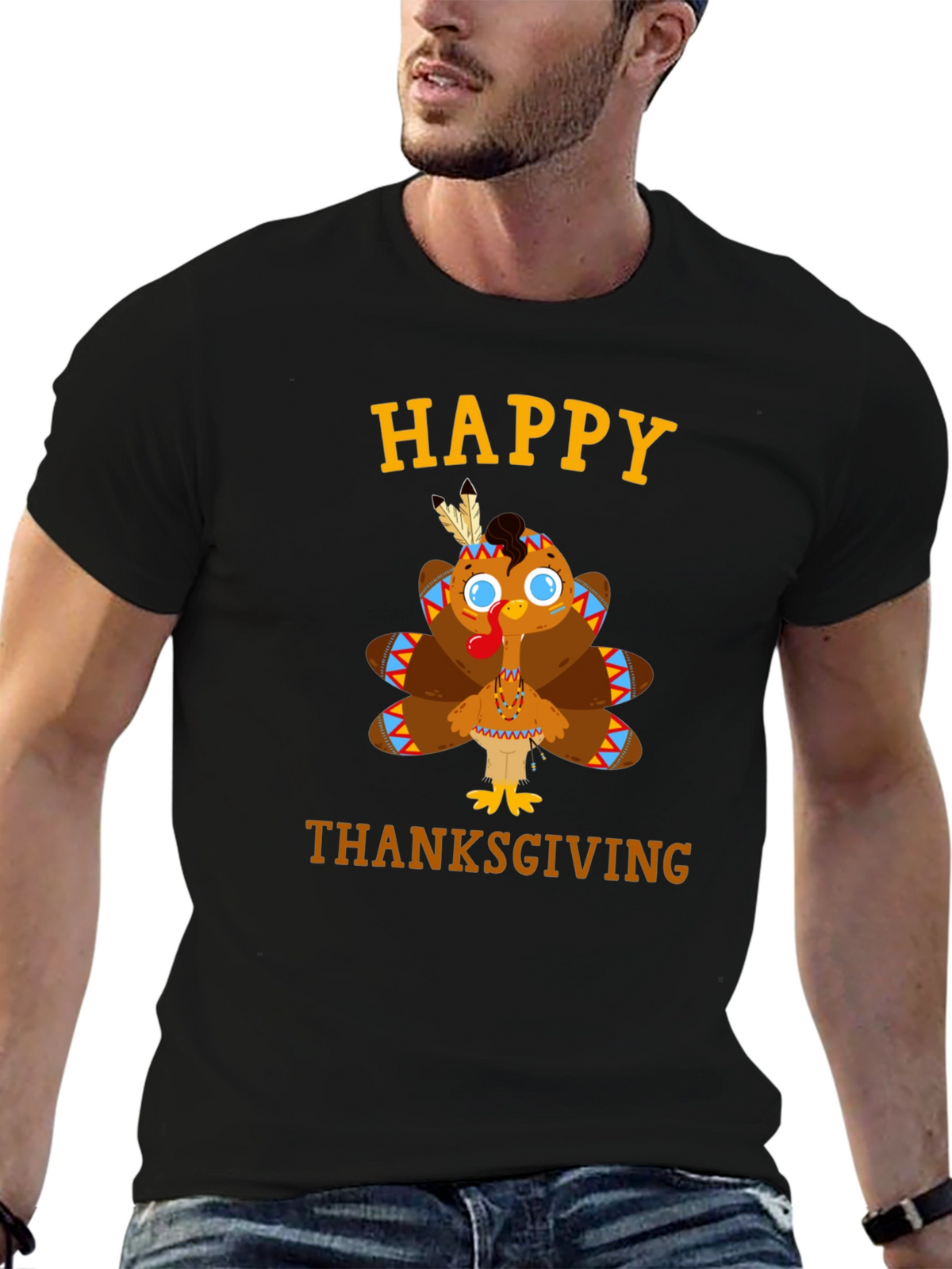 Happy Thanksgiving Turkey T-Shirt