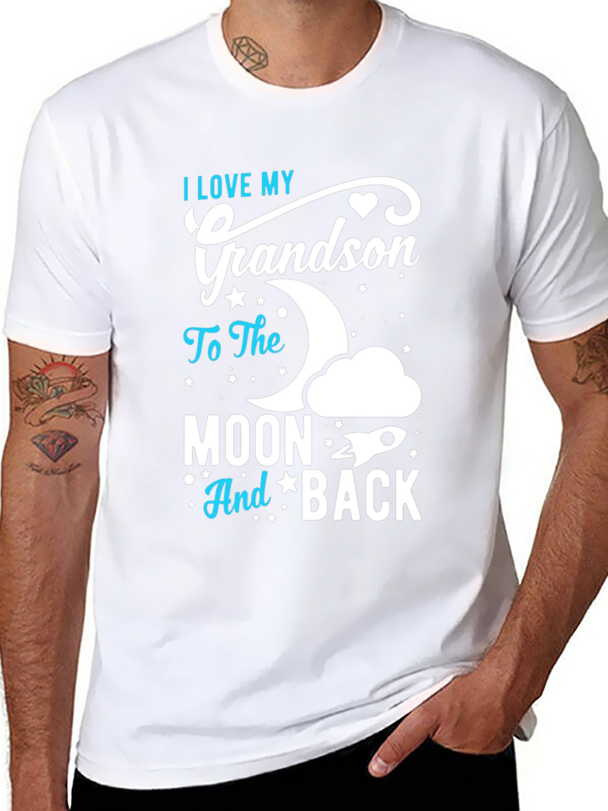 I Love My Grandson T-Shirt