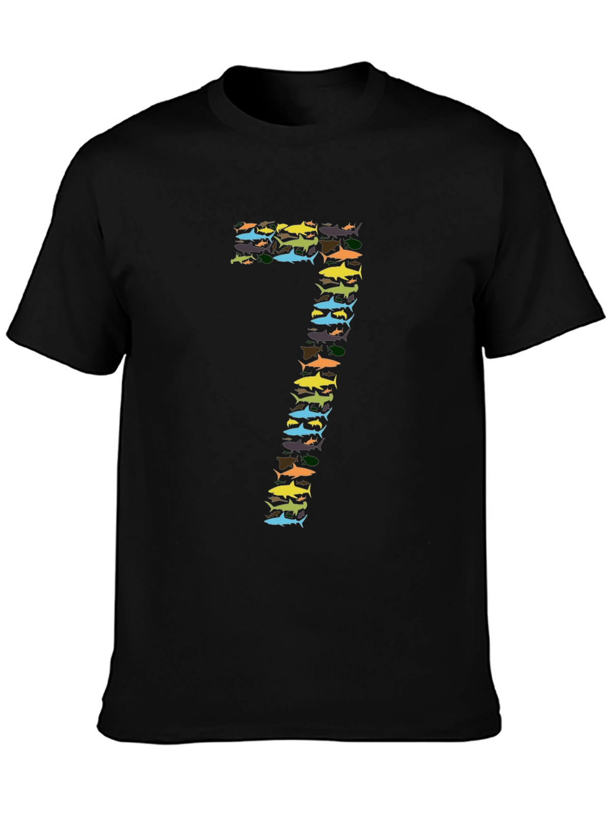 Shark Number Seven Graphic Tee