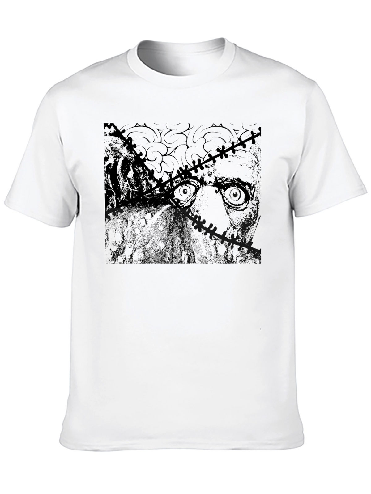 Unique Graphic Tee - Dark Zombie Style