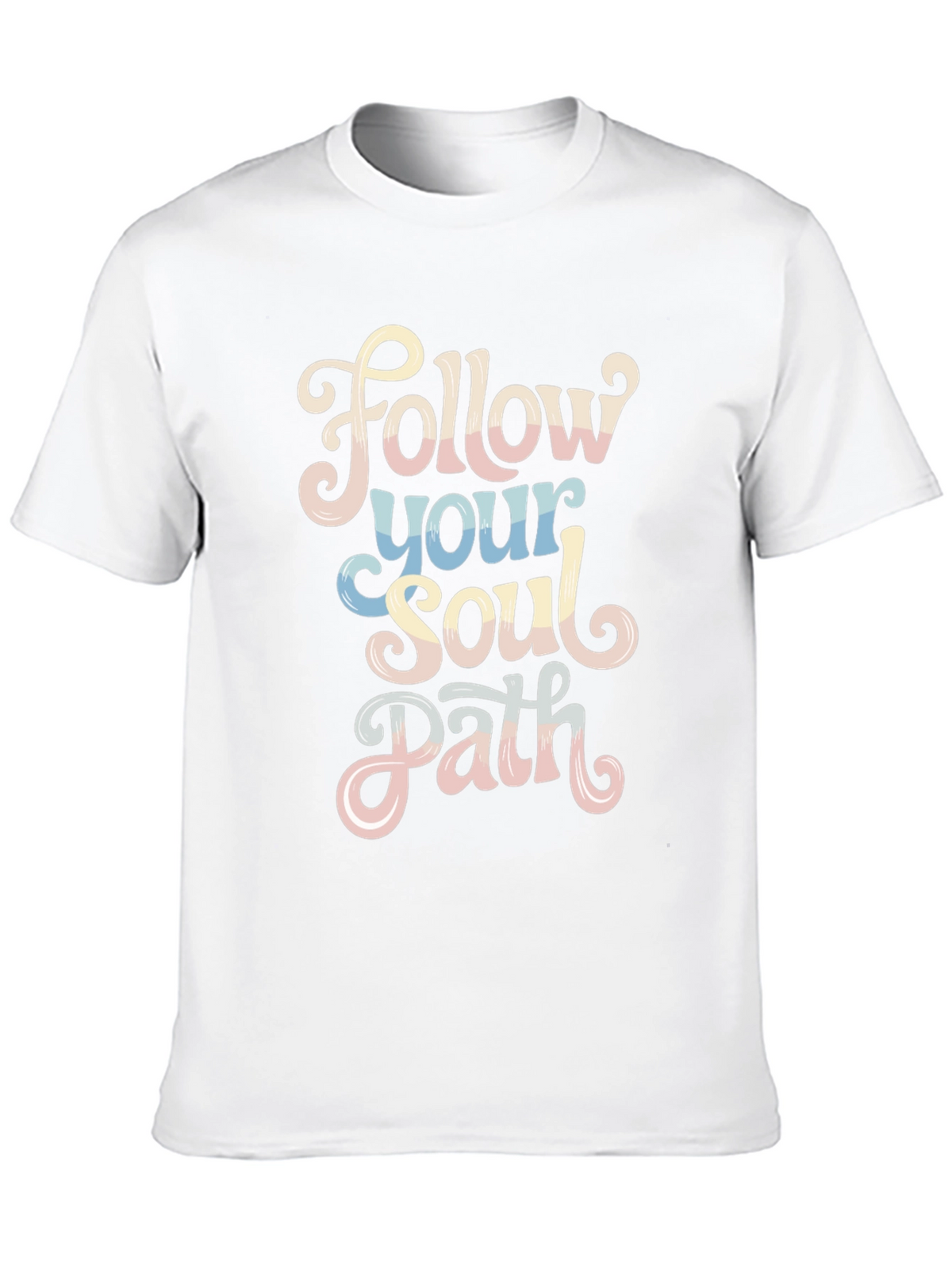 Follow Your Soul Path Graphic Tee - Inspiring Design