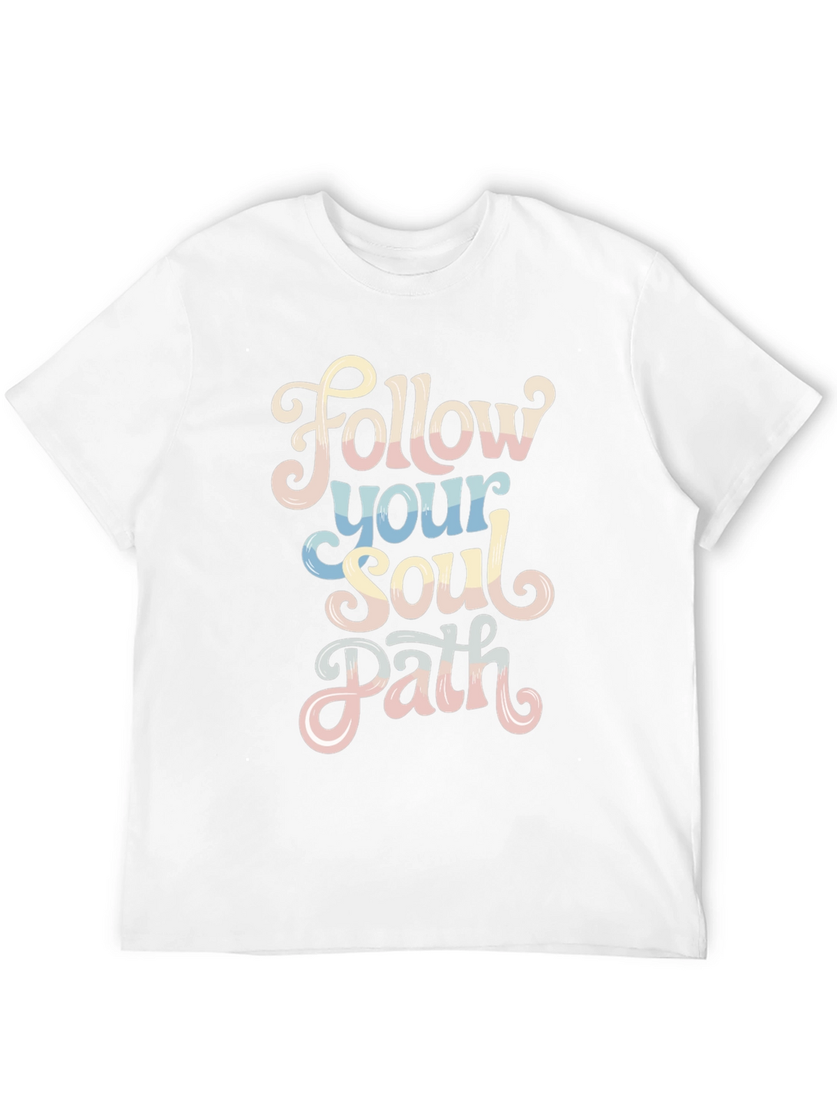 Follow Your Soul Path Graphic Tee - Inspiring Design