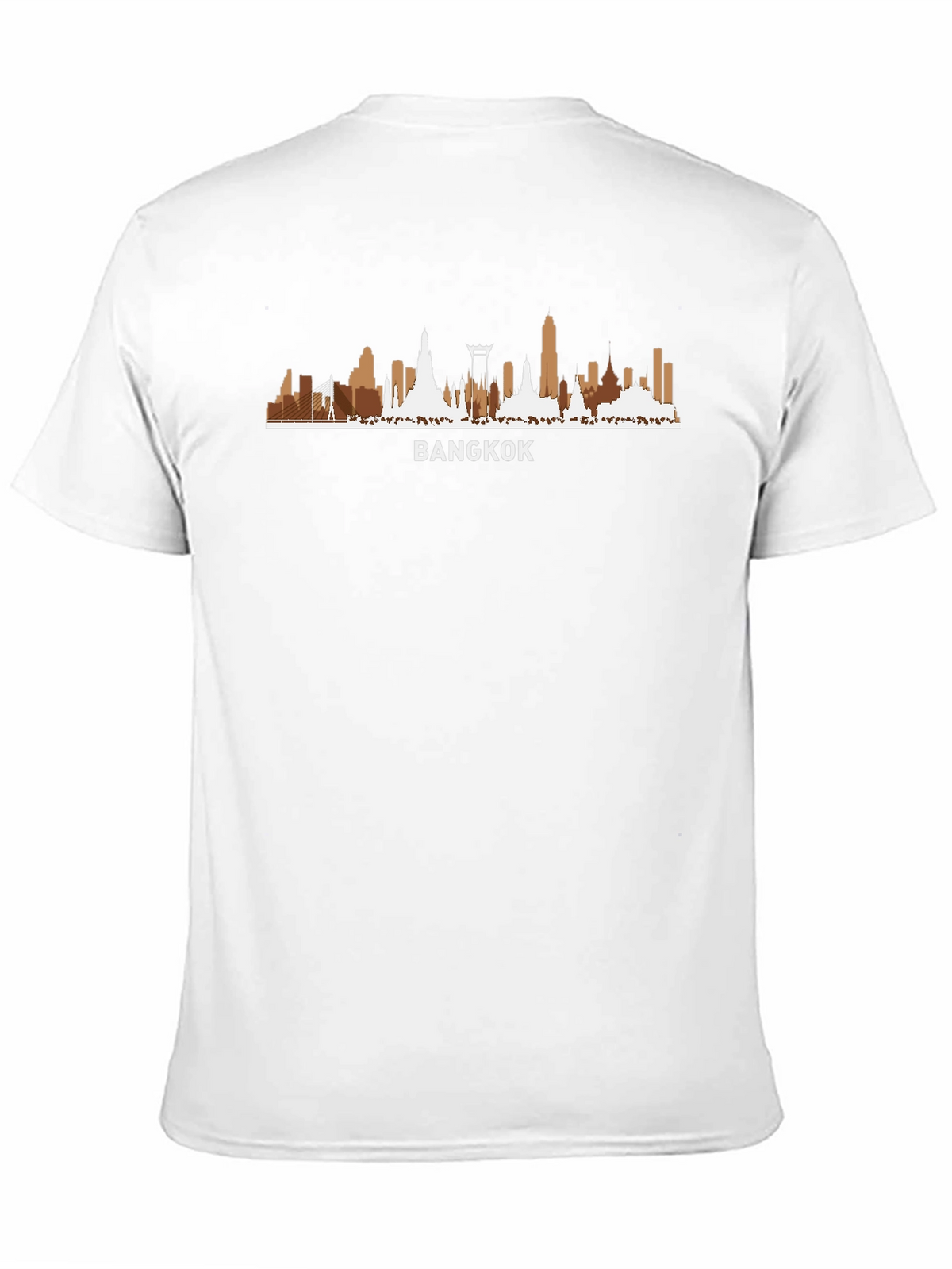 Bangkok Skyline Graphic Tee - Black T-Shirt