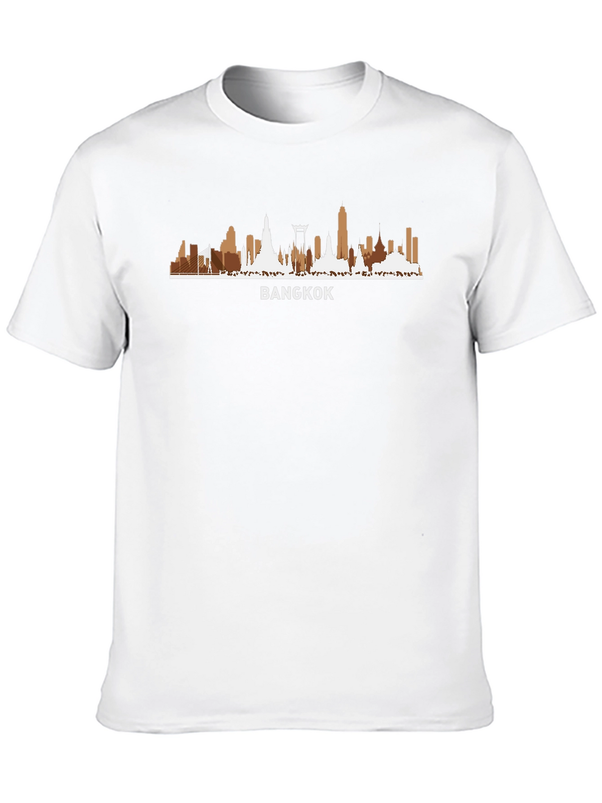 Bangkok Skyline Graphic Tee - Black T-Shirt