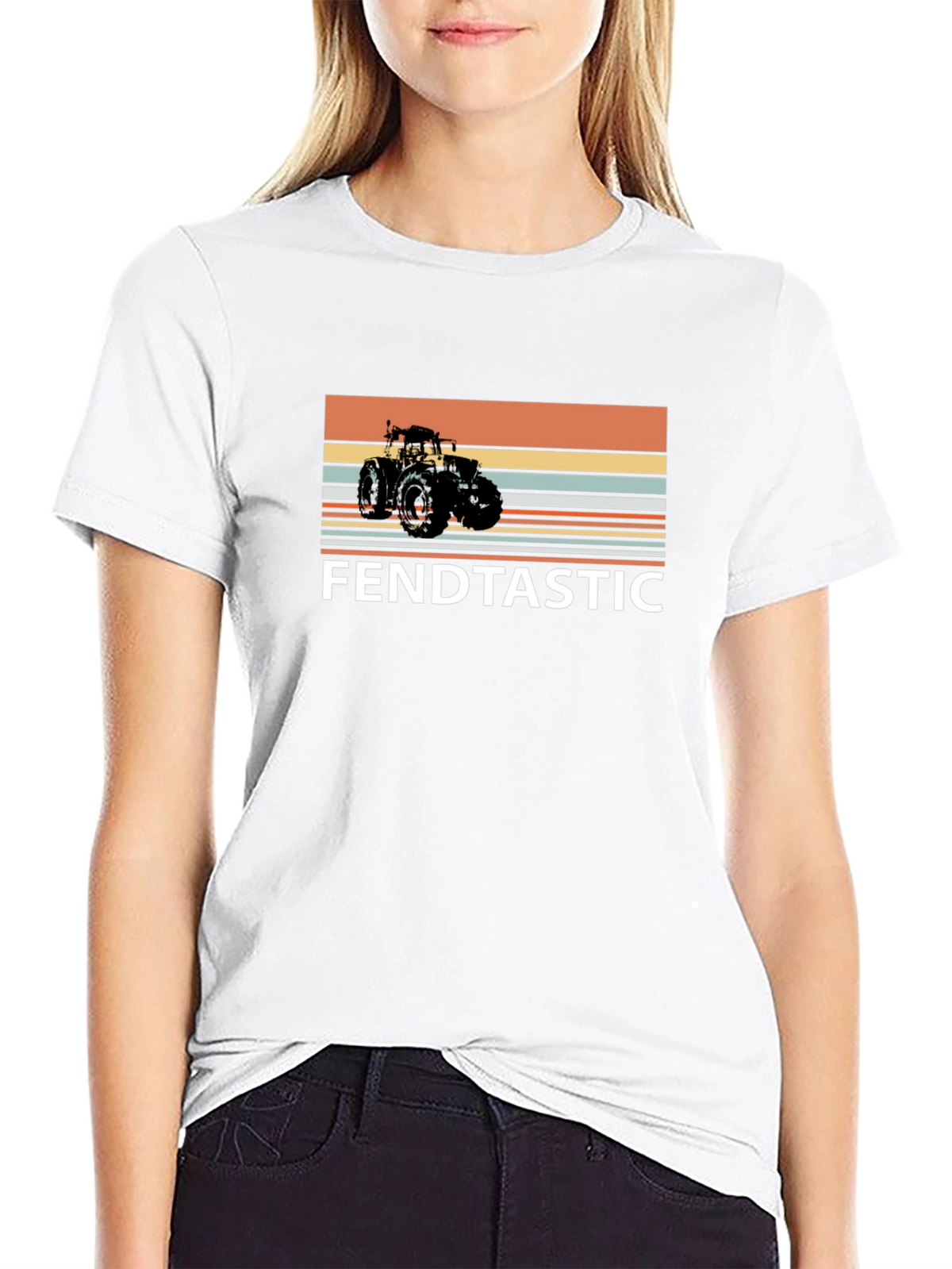 Fendtastic Tractor Graphic T-Shirt