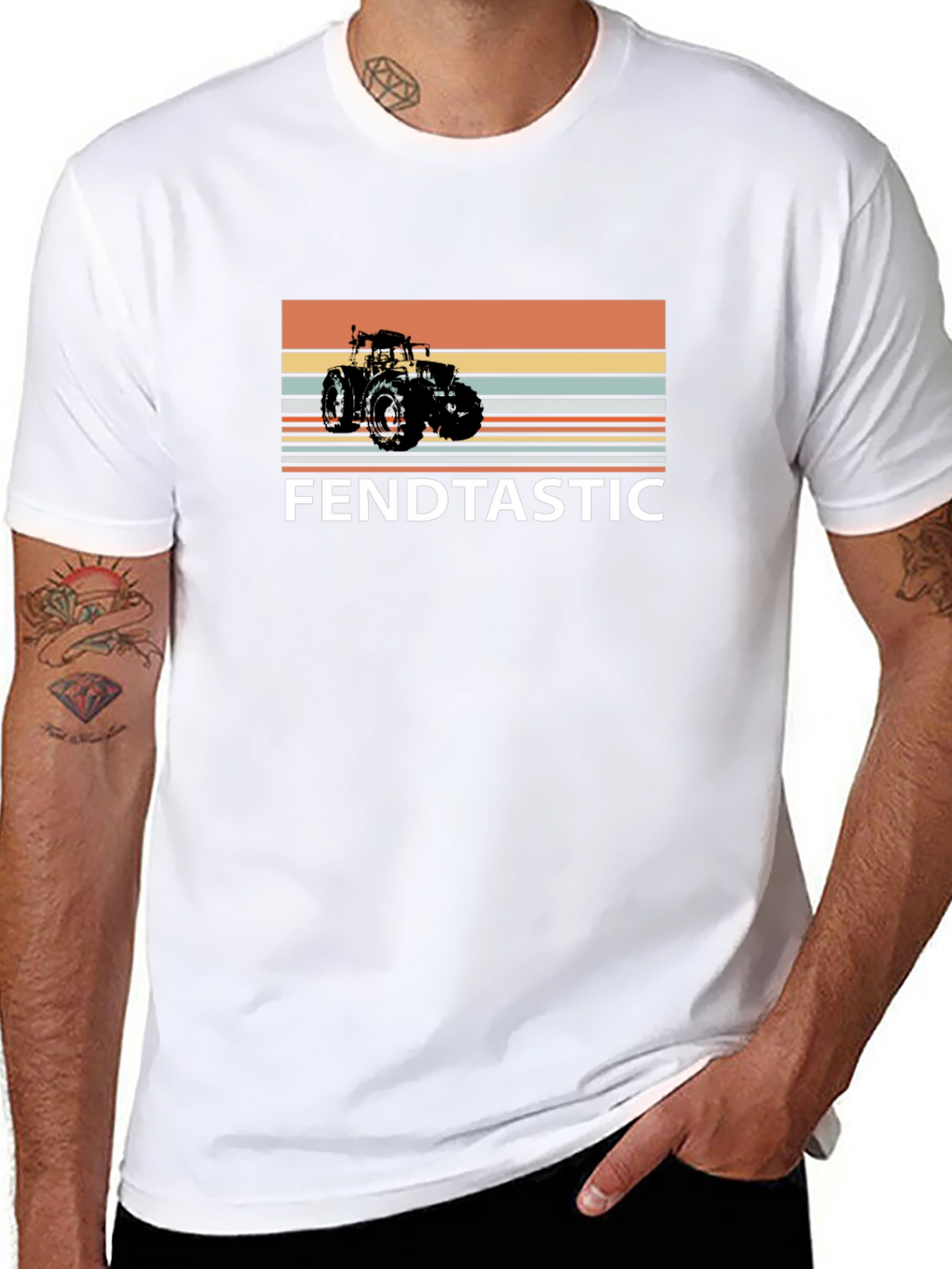Fendtastic Tractor Graphic T-Shirt